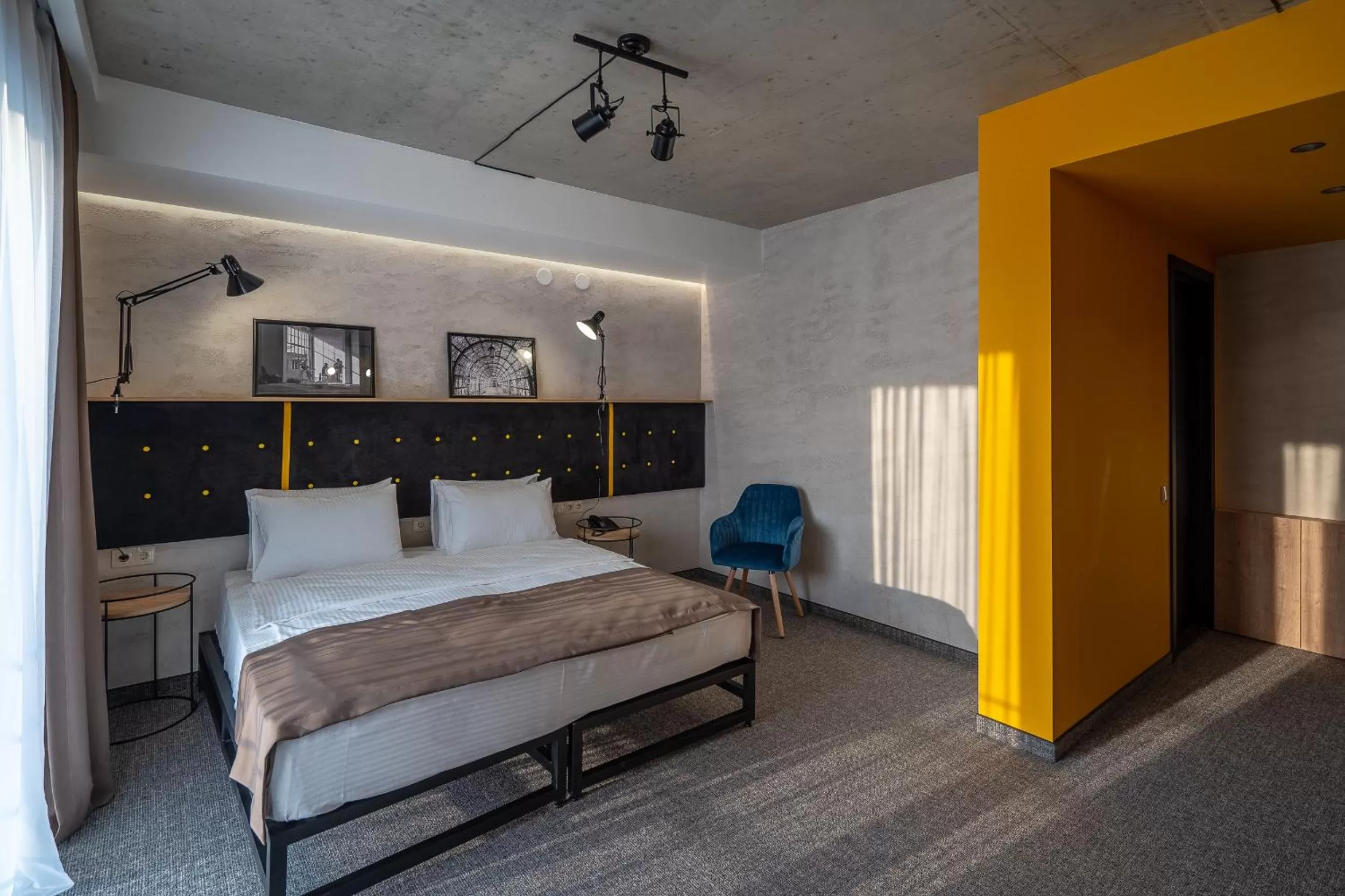 Photo of the whole room, Bed in Tbilisi Story Hotel