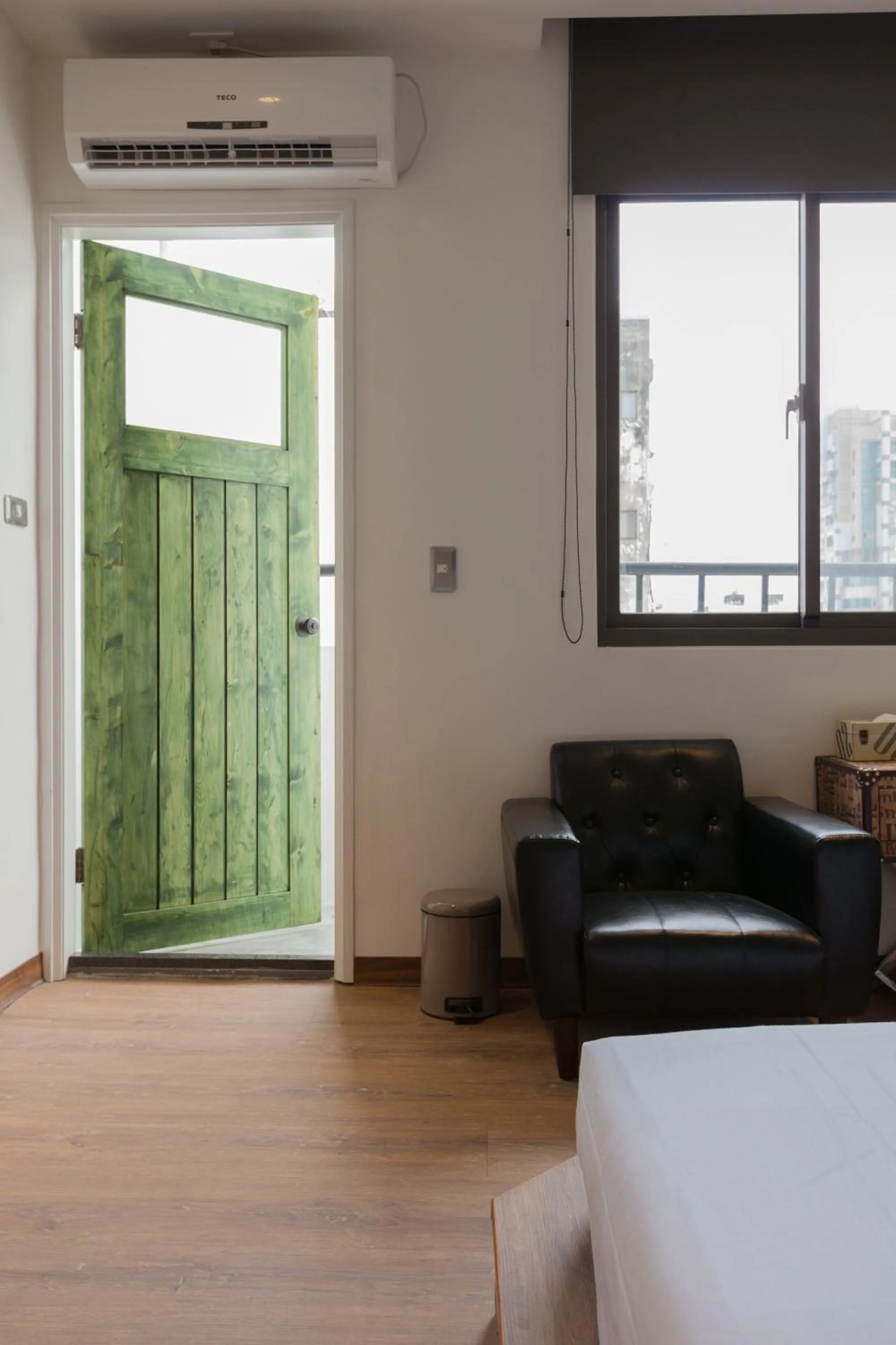 Decorative detail, Bed in Mini Voyage Hostel