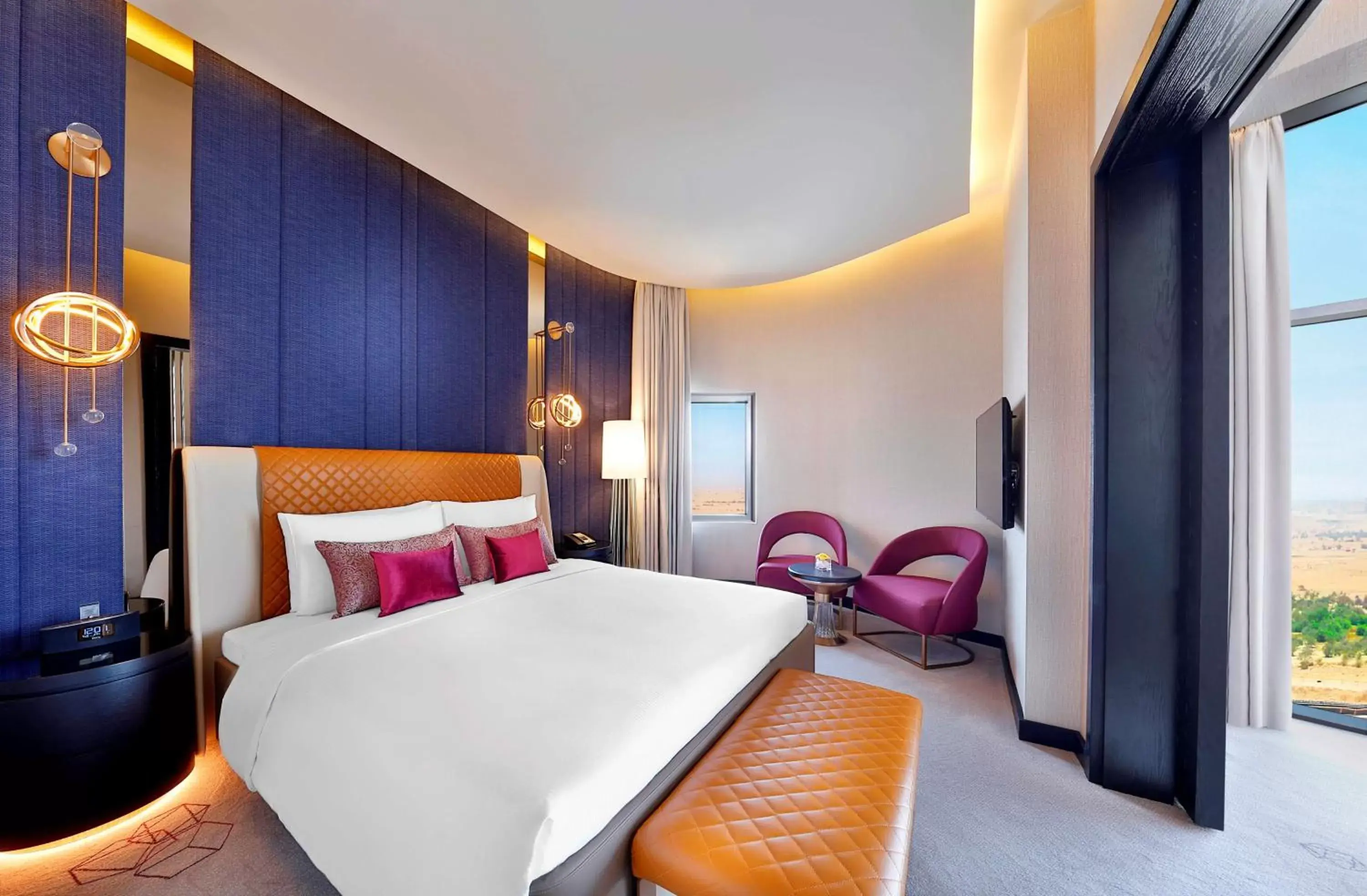 Bed in AlRayyan Hotel Doha, Curio Collection by Hilton