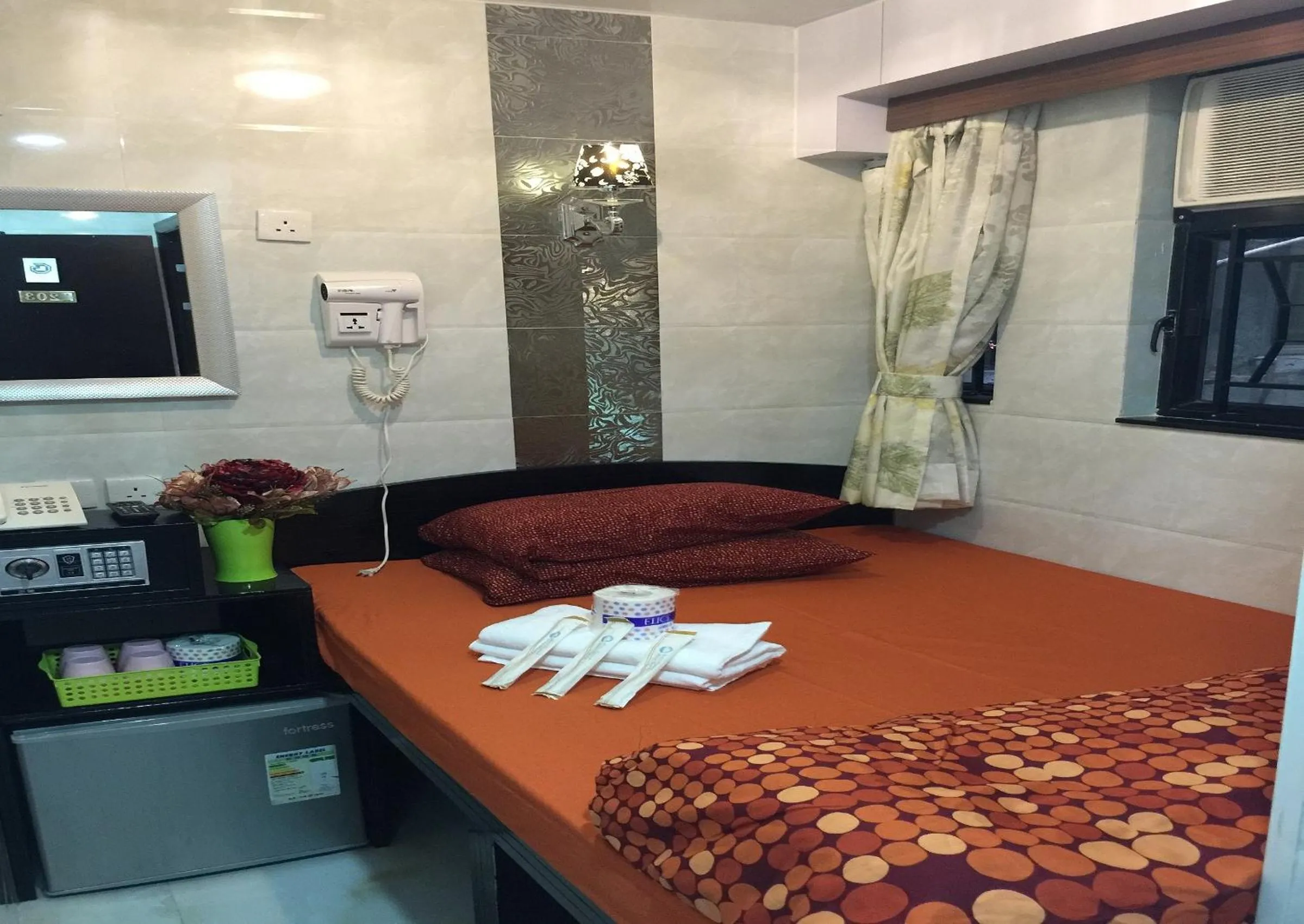 Decorative detail, Bed in Hostel Venus