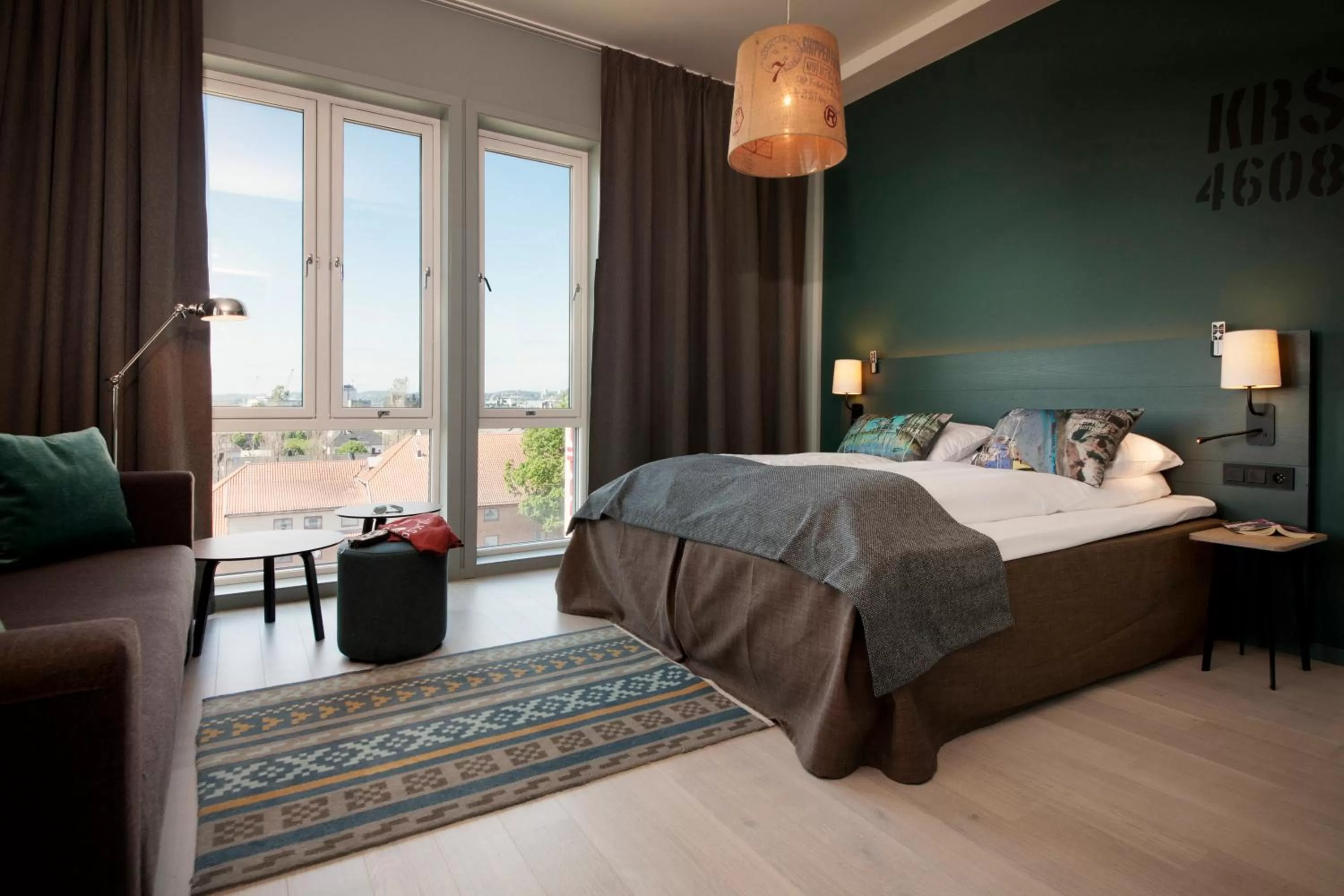 Bed in Scandic Kristiansand Bystranda