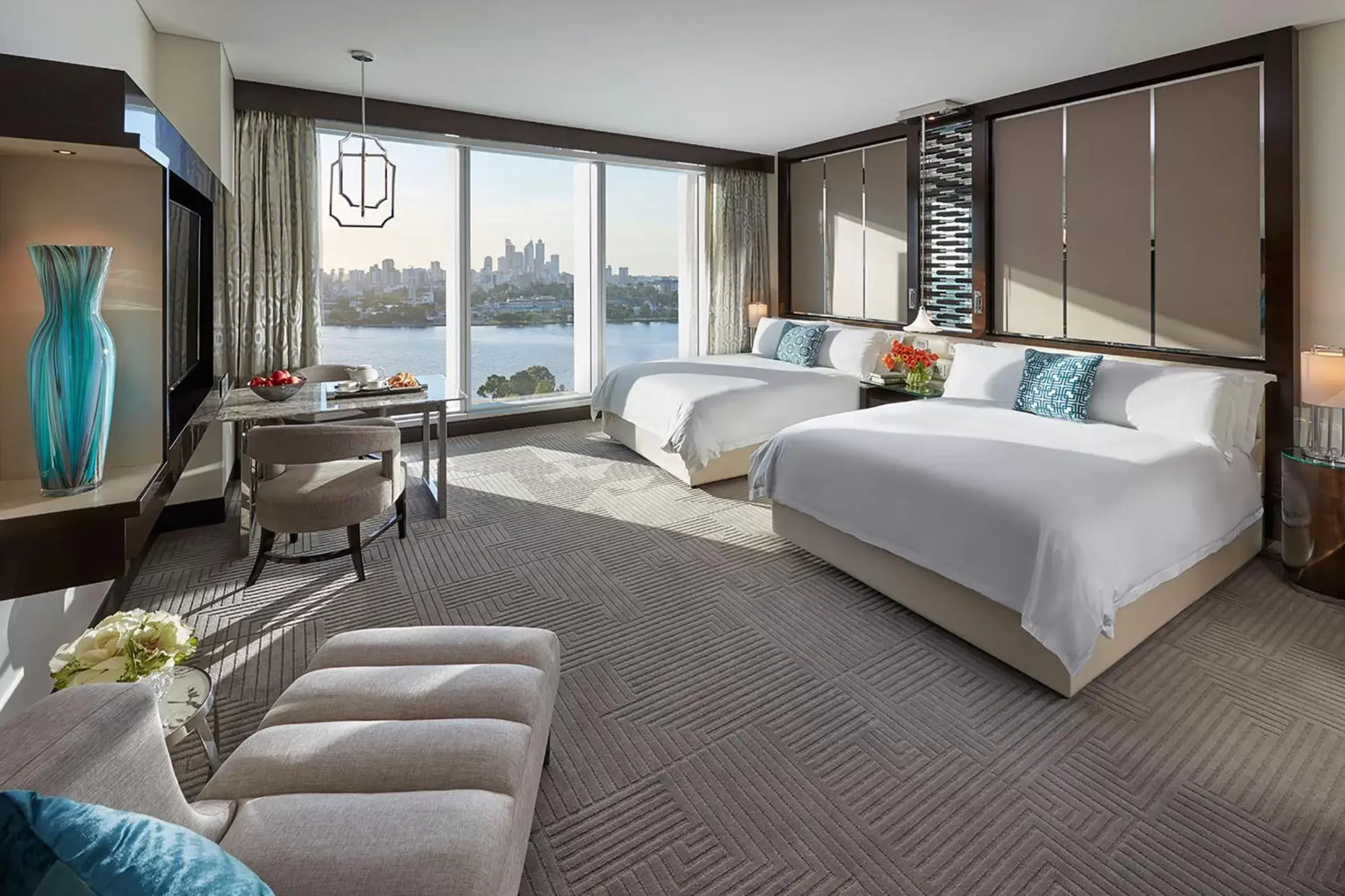 River view in Crown Towers Perth