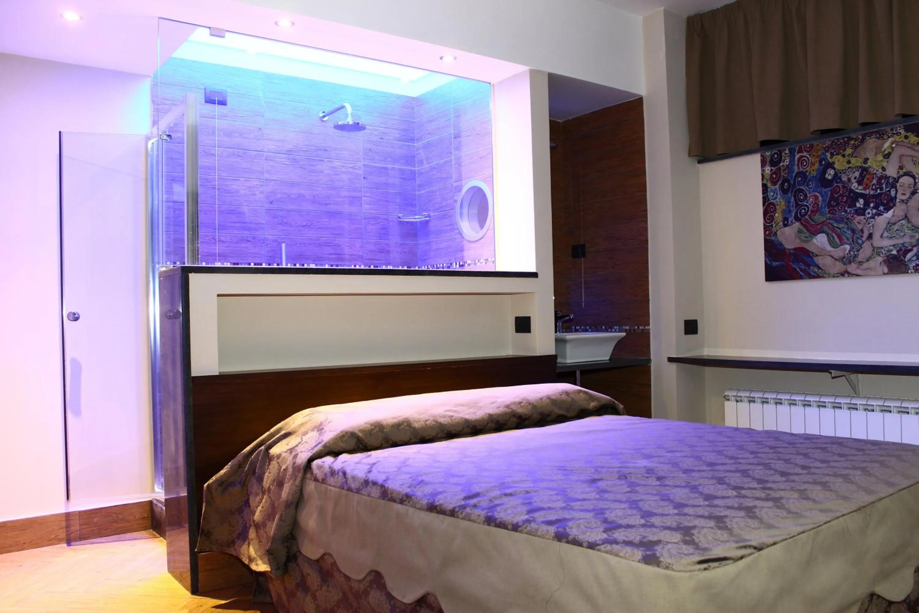 Bed in Hotel Kursaal