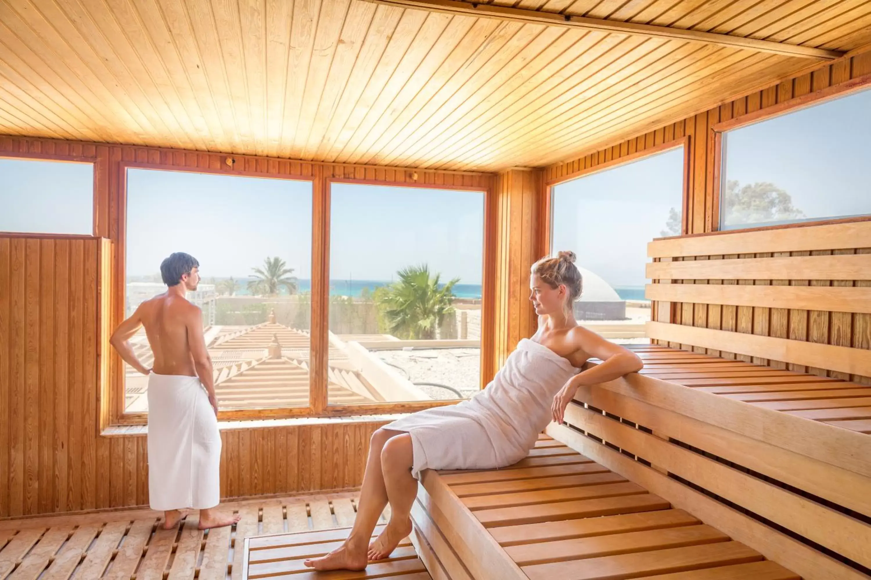 Sauna in Robinson Soma Bay