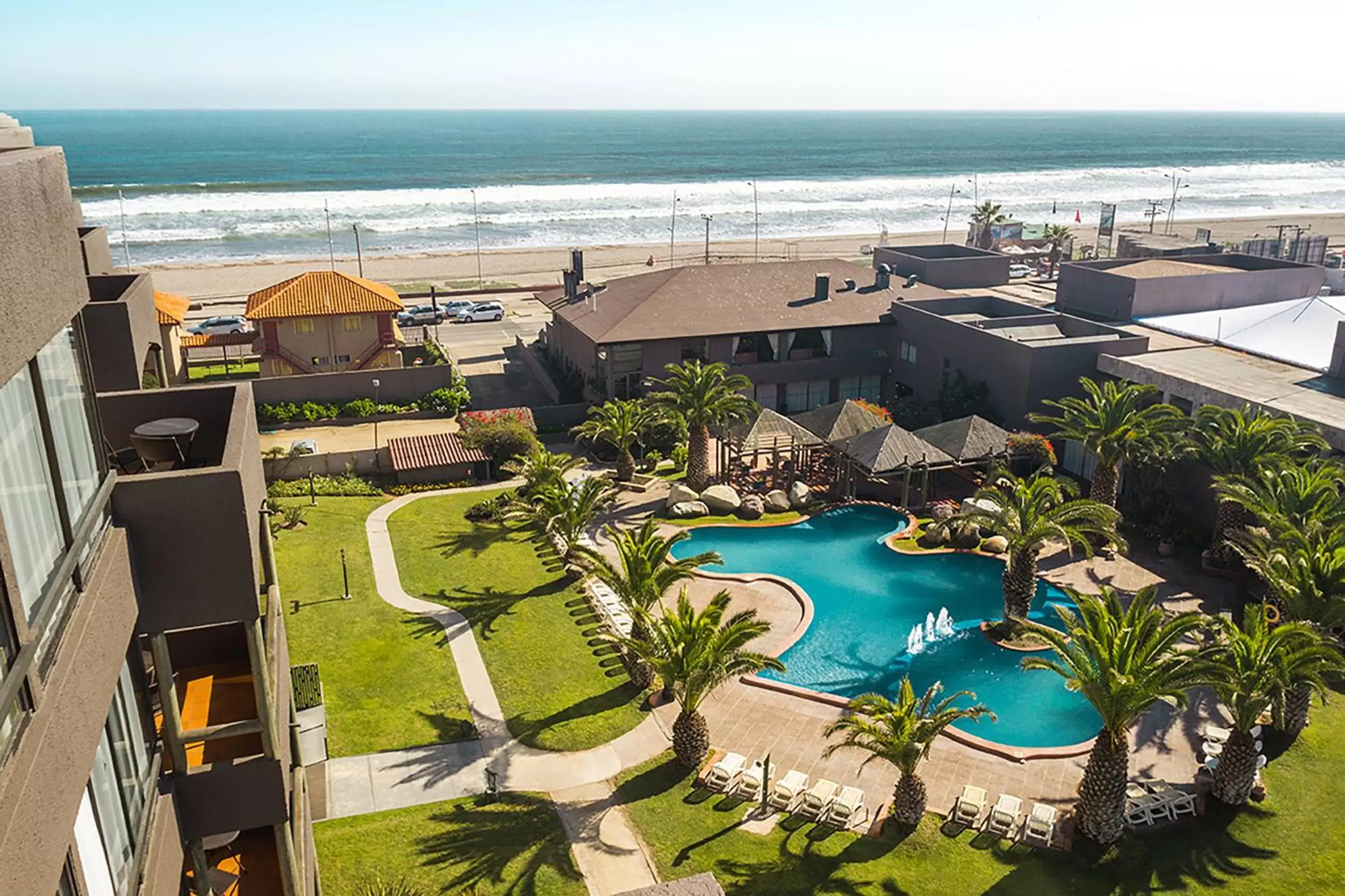 Inner courtyard view in Hotel Club La Serena Inner courtyard view in Hotel Club La Serena