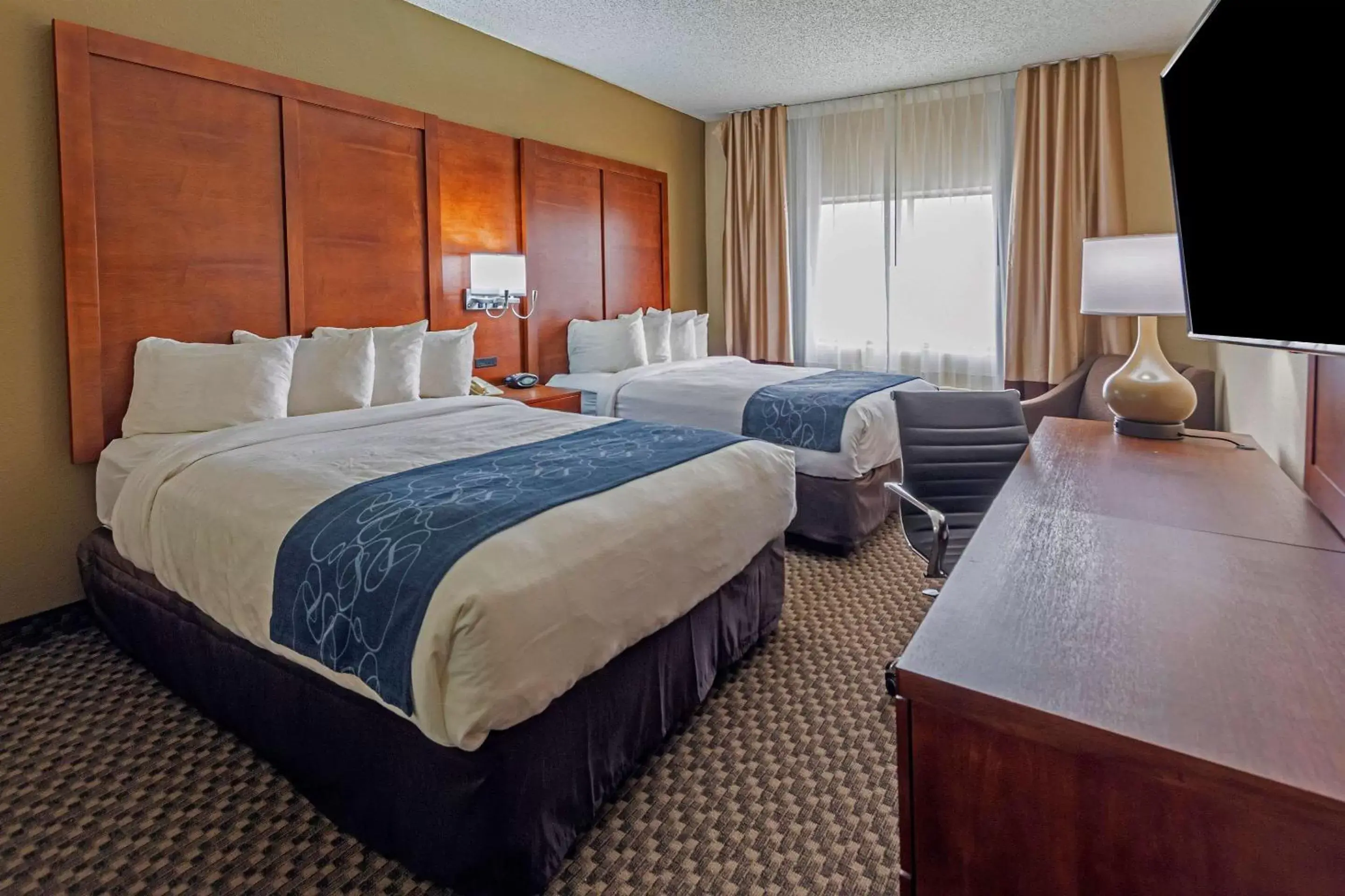 Photo of the whole room, Bed in Comfort Suites University Las Cruces