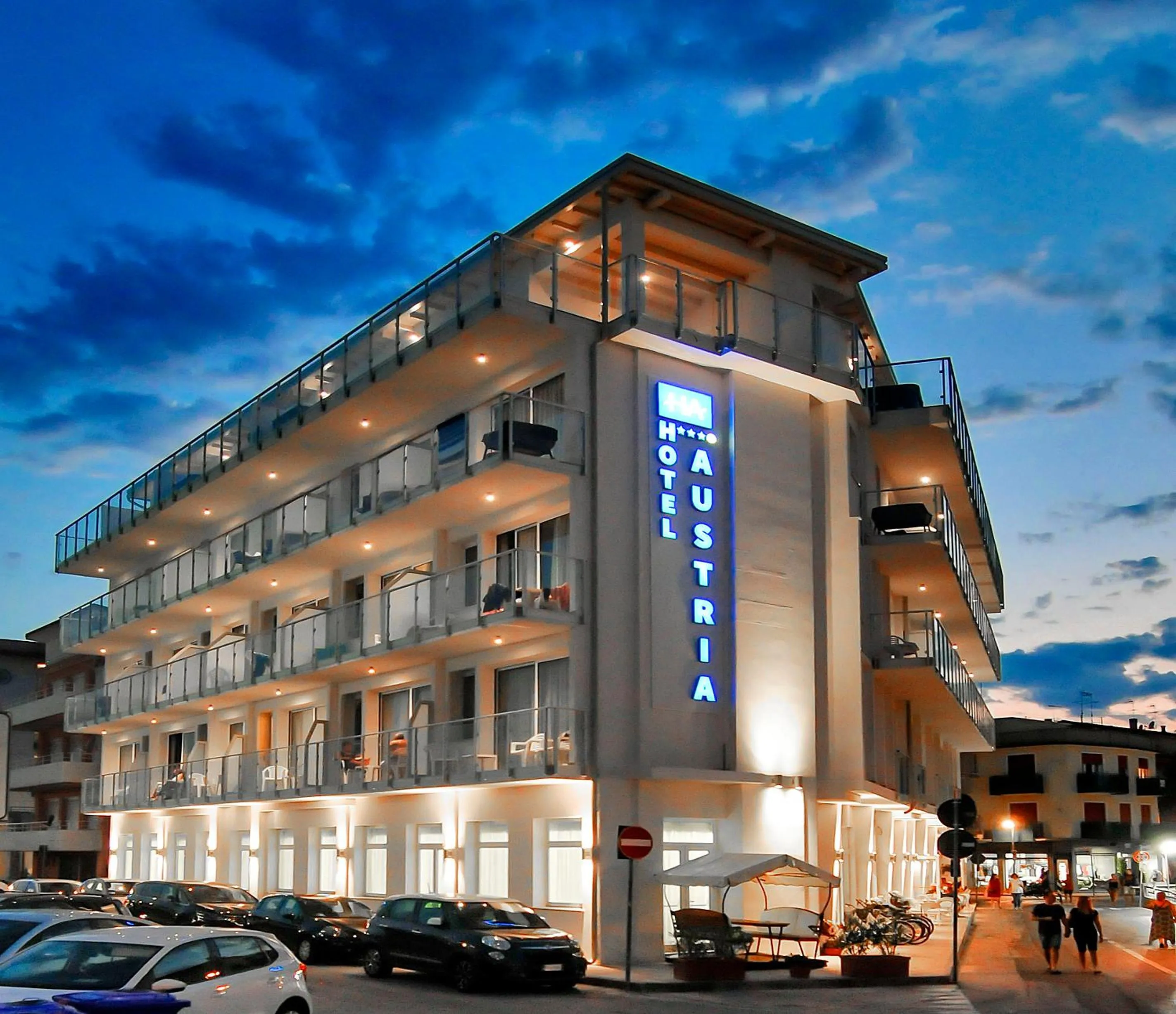 Property building in Hotel Austria