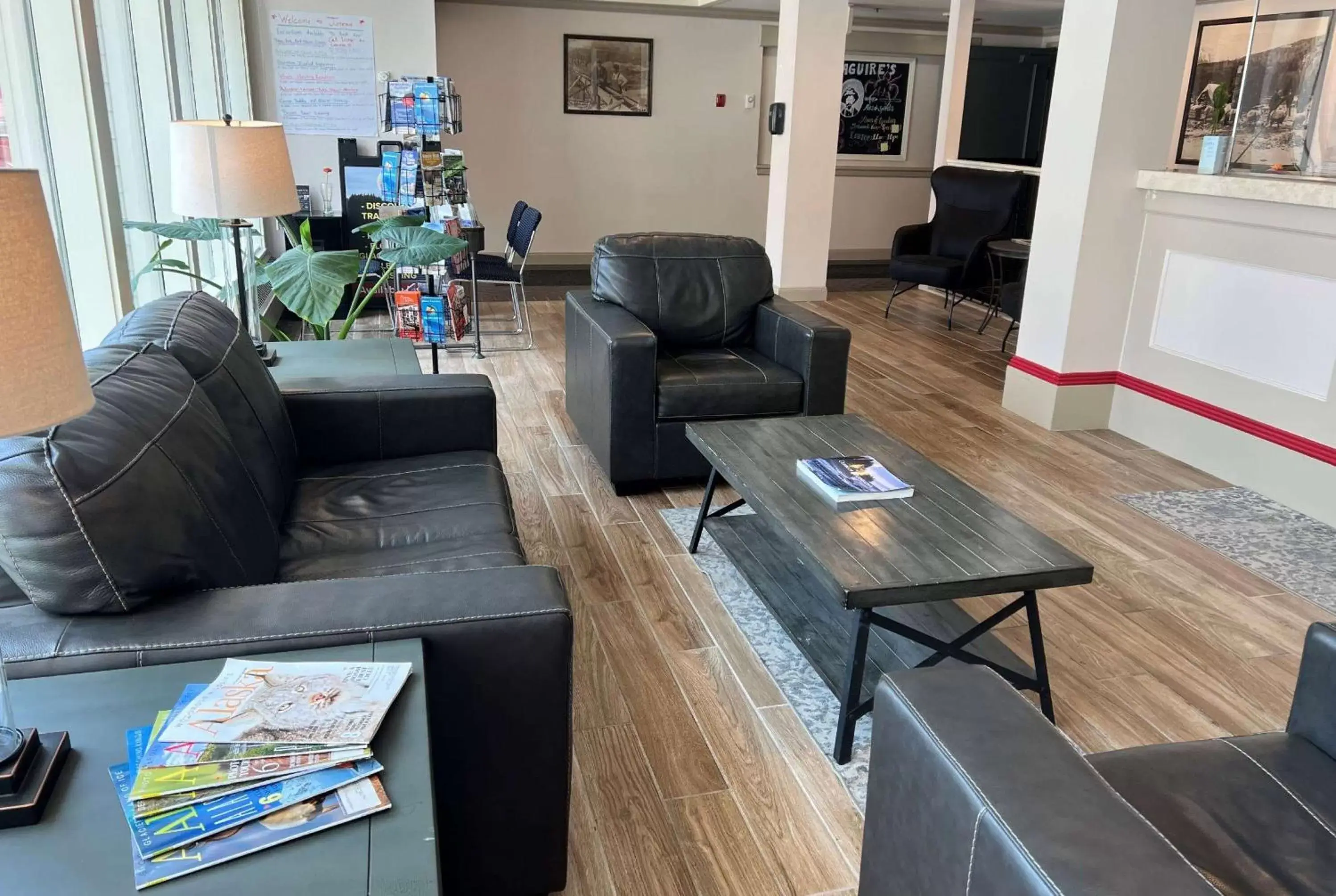 Lobby or reception in Ramada by Wyndham Juneau Lobby or reception in Ramada by Wyndham Juneau