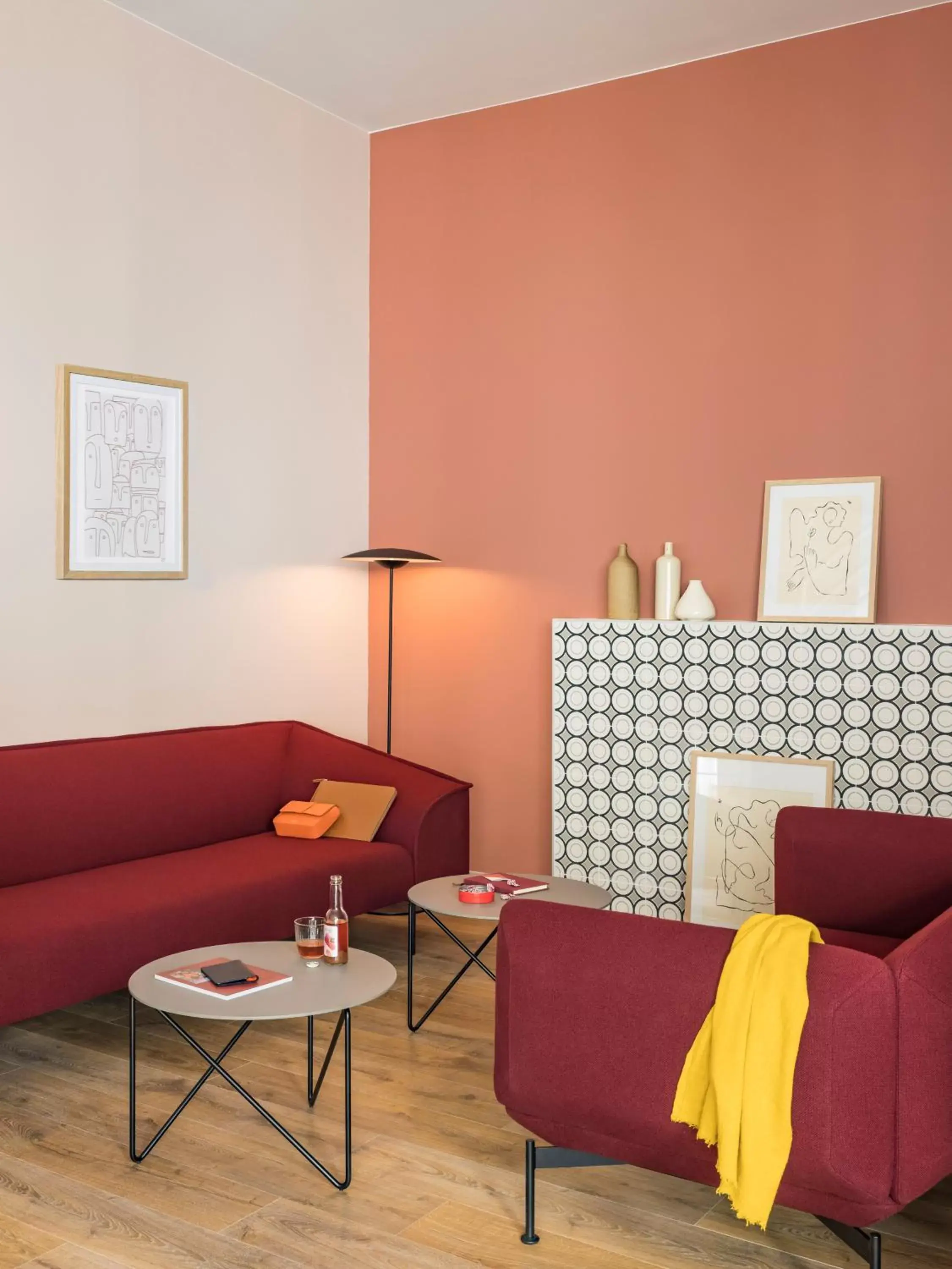Lounge or bar, Seating Area in OKKO Hotels Lille Centre