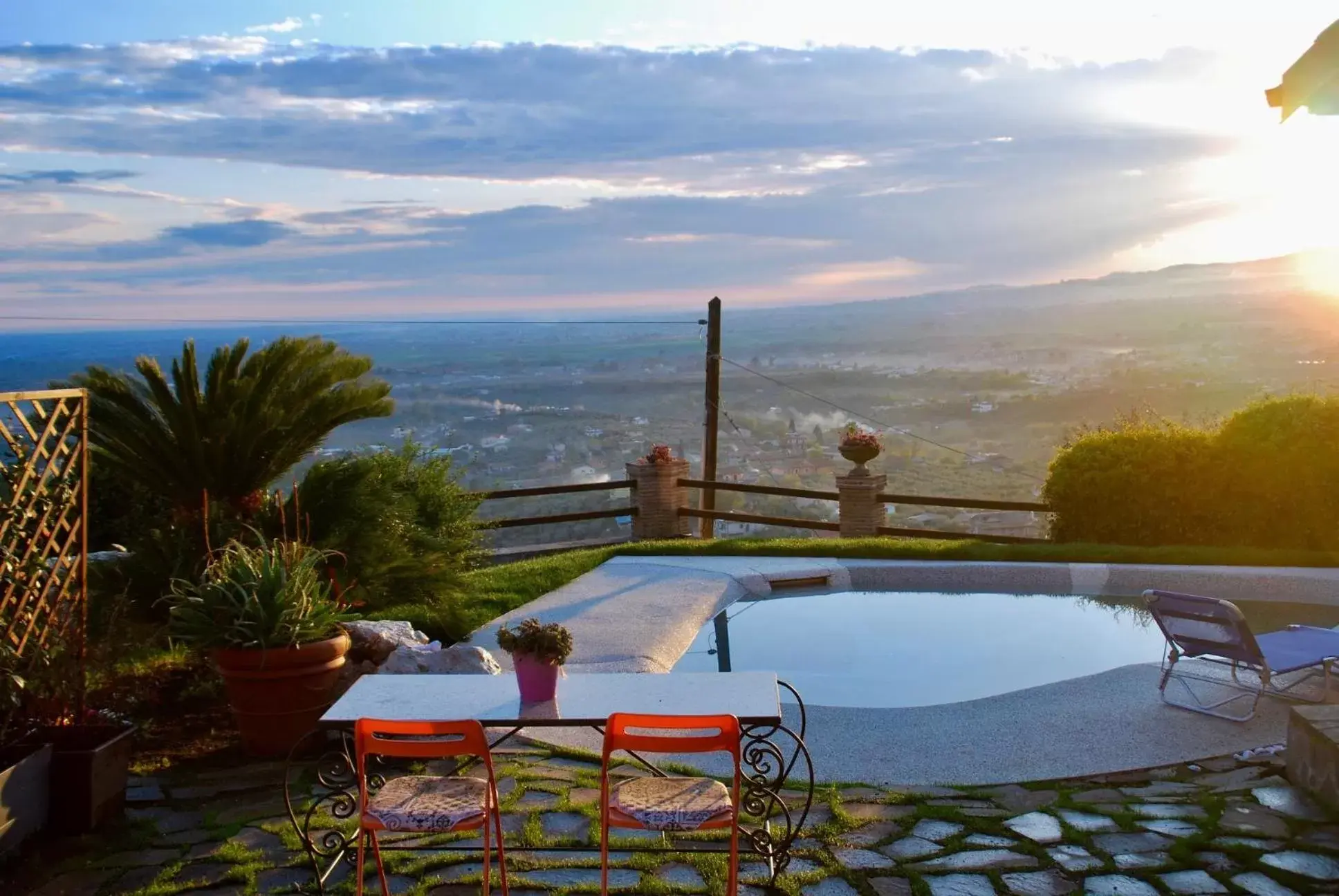 Garden view, Swimming Pool in B&B A Casa di Silvia