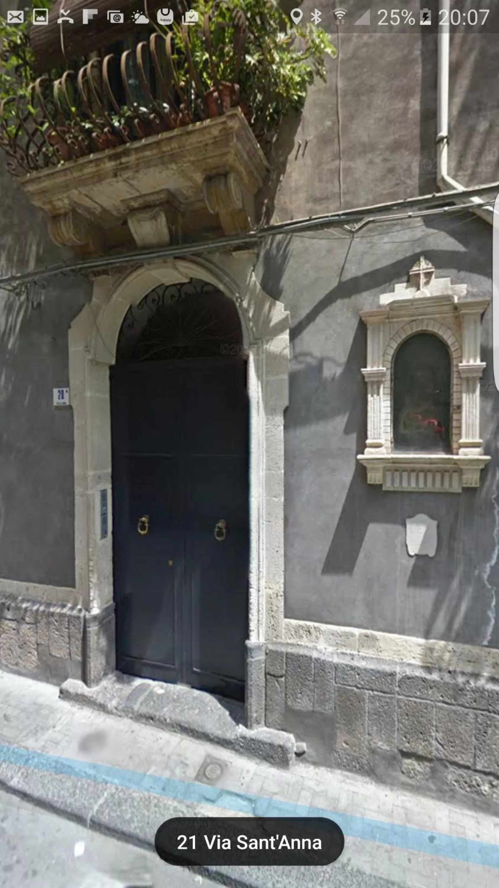 Facade/entrance in Il Daviduccio