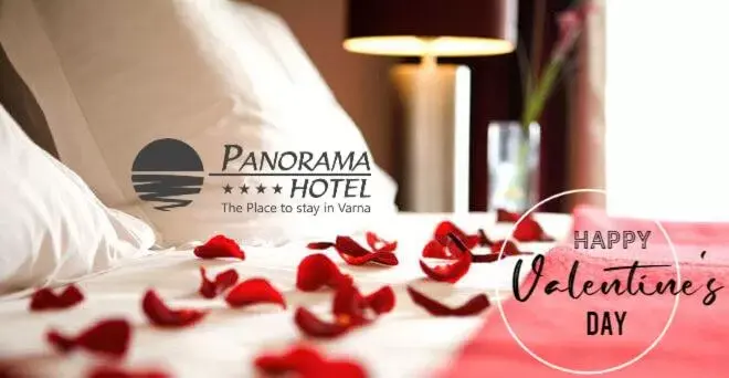 Bed in Panorama Hotel - Free EV Charging Station Bed in Panorama Hotel - Free EV Charging Station