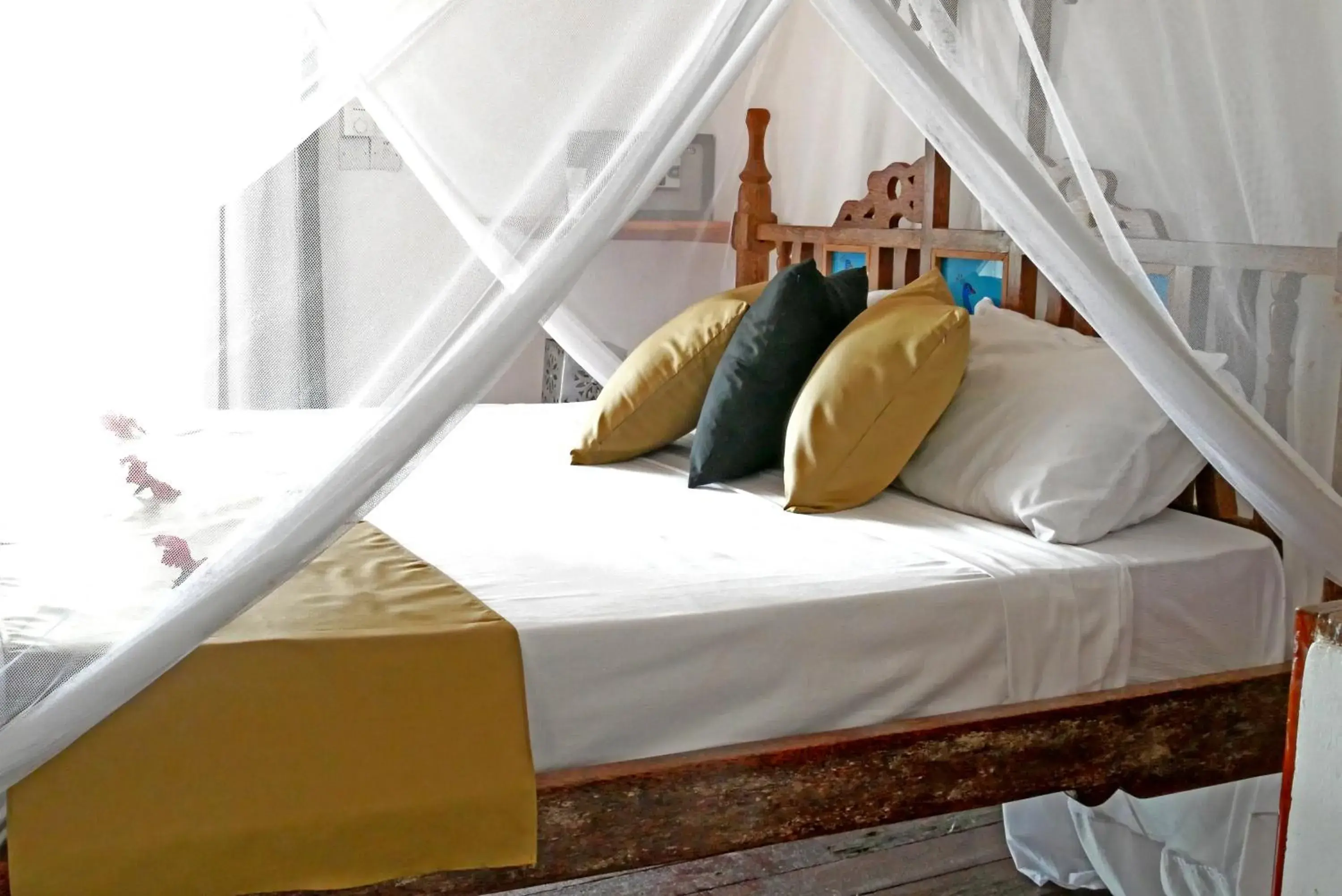 Bed in Sea View Lodge Boutique Hotel