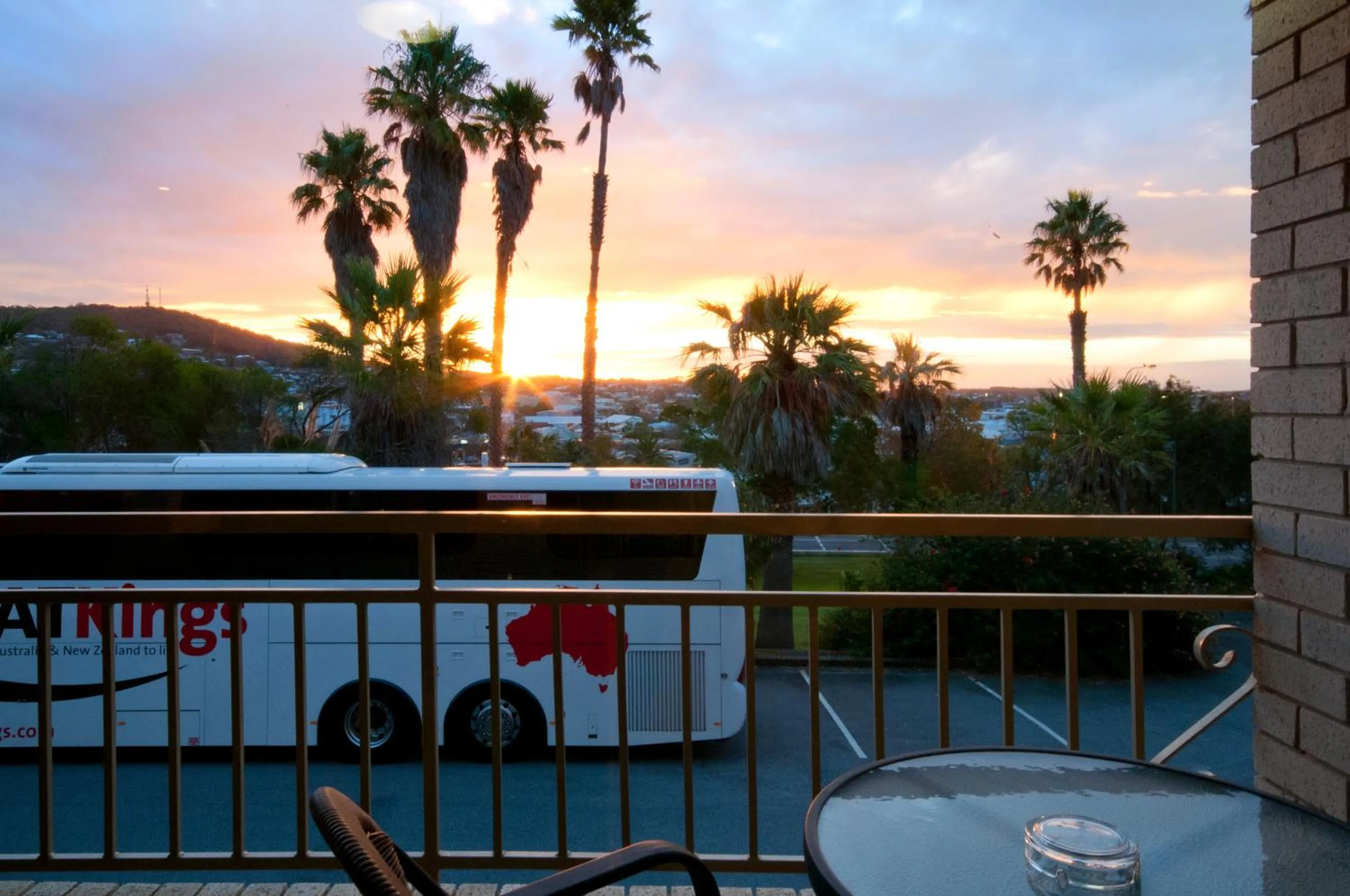 Sunset in Dog Rock Motel