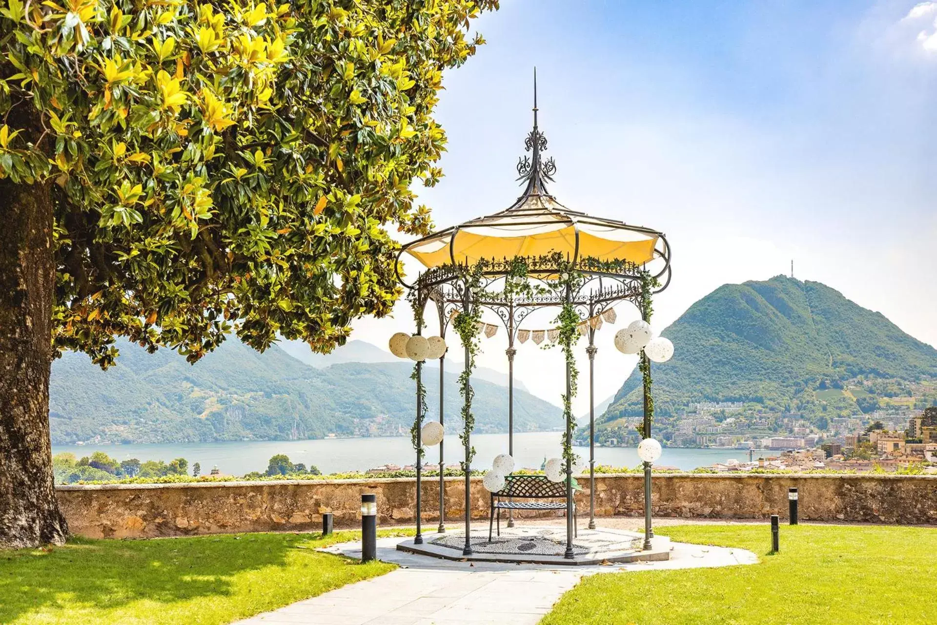 Landmark view in Villa Sassa Hotel, Residence & Spa - Ticino Hotels Group