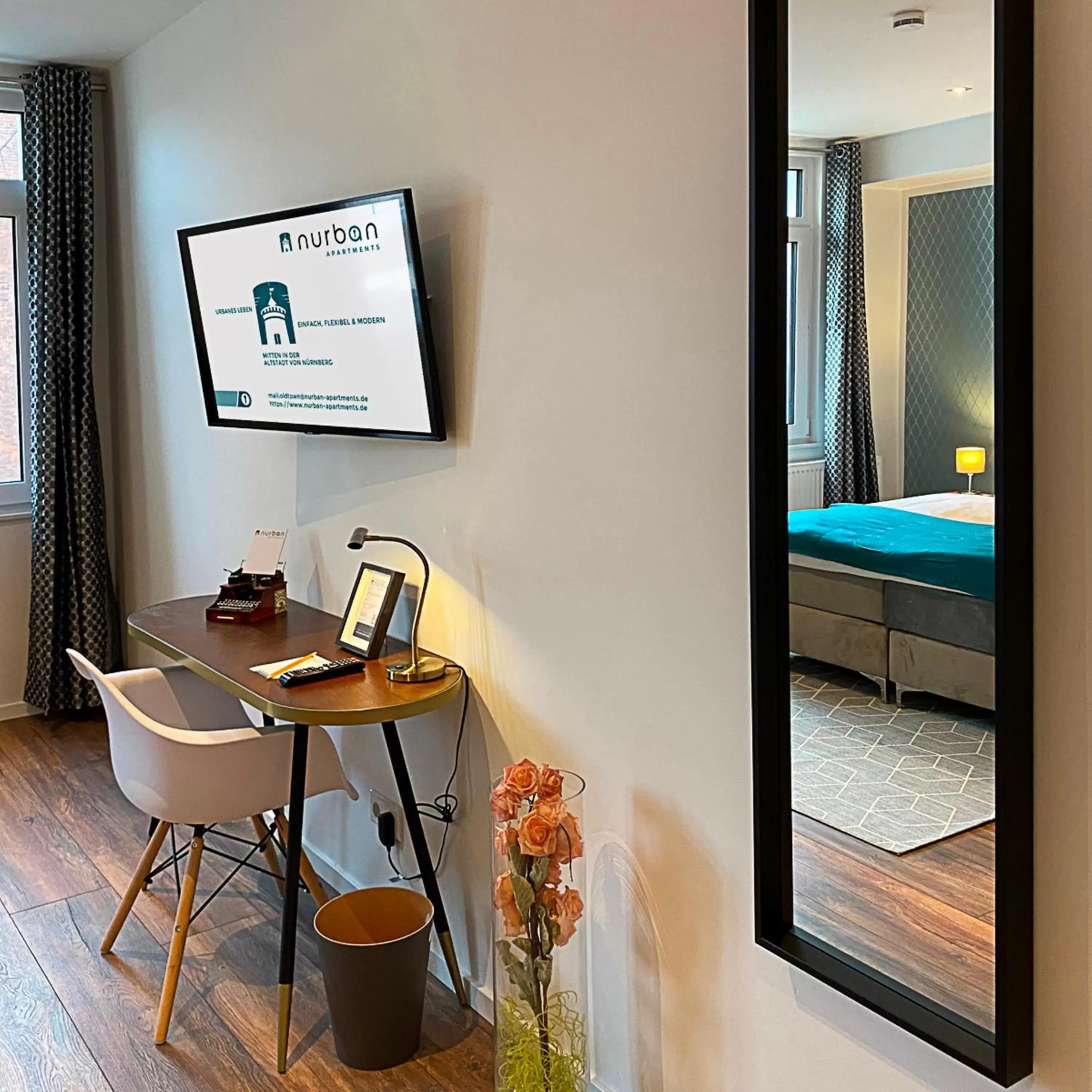 Photo of the whole room, Bed in Nurban Apartments Oldtown Photo of the whole room, Bed in Nurban Apartments Oldtown