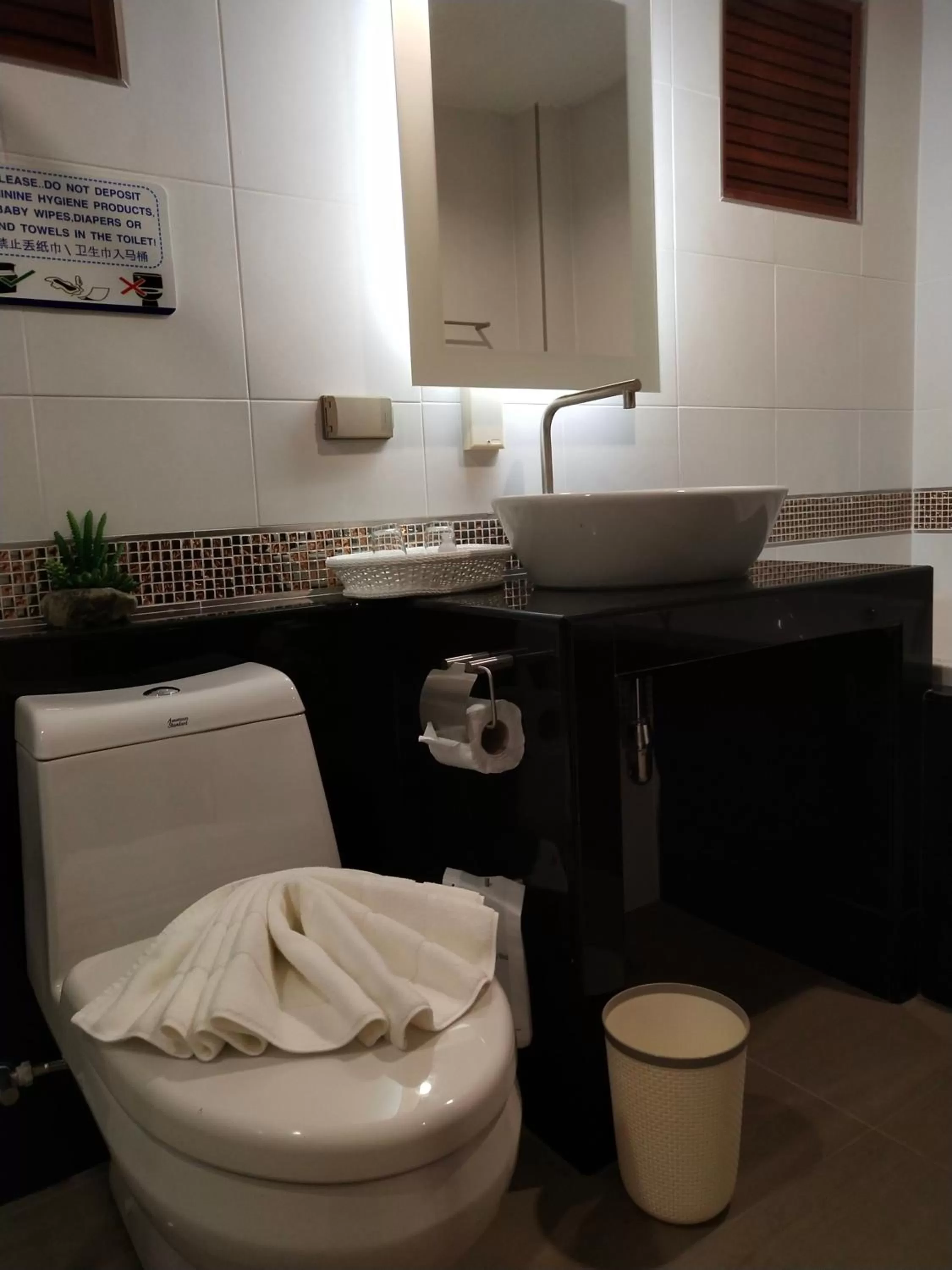 Bathroom in Hotel De Wualai