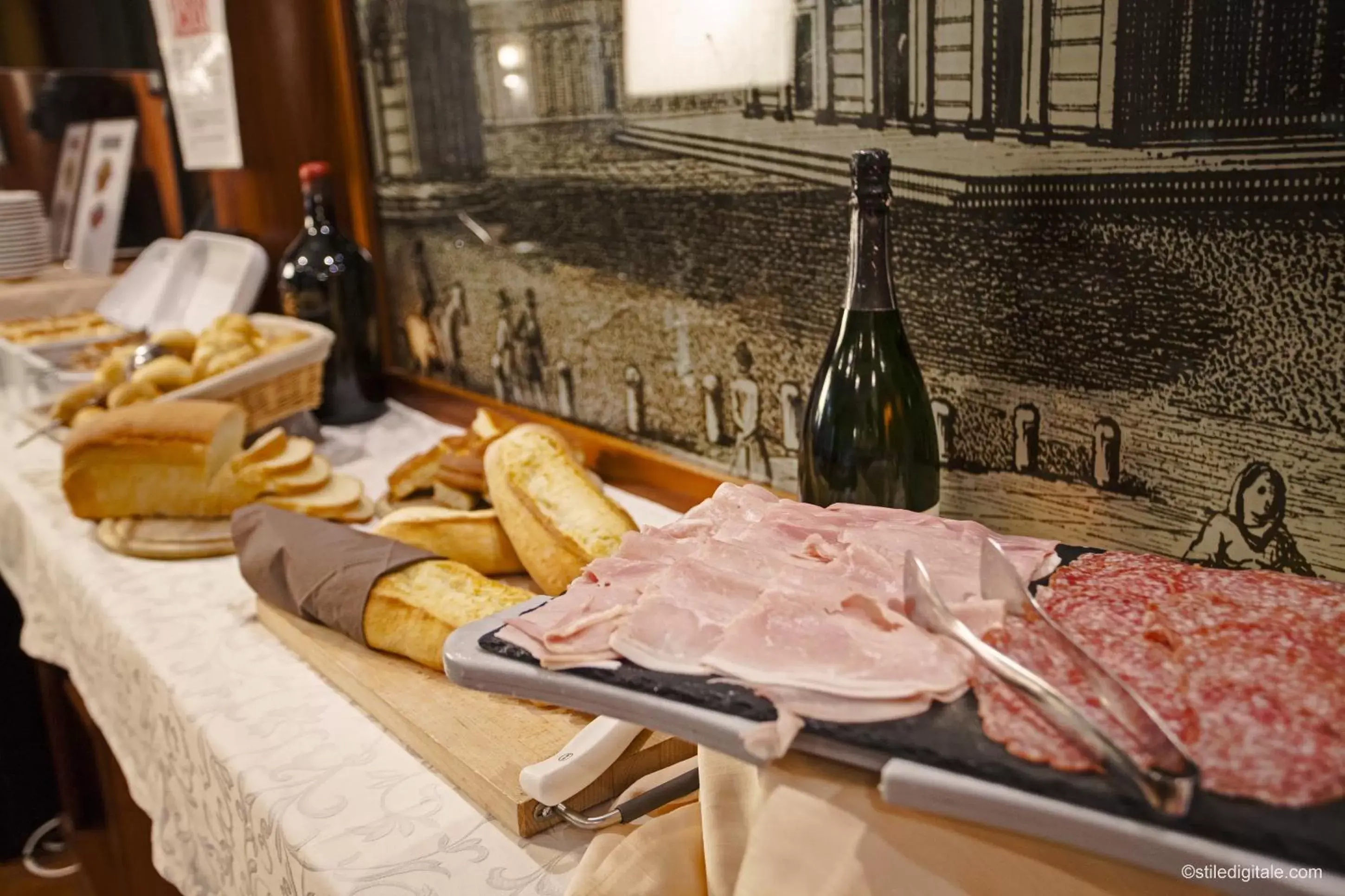 Food close-up in Hotel La Pace