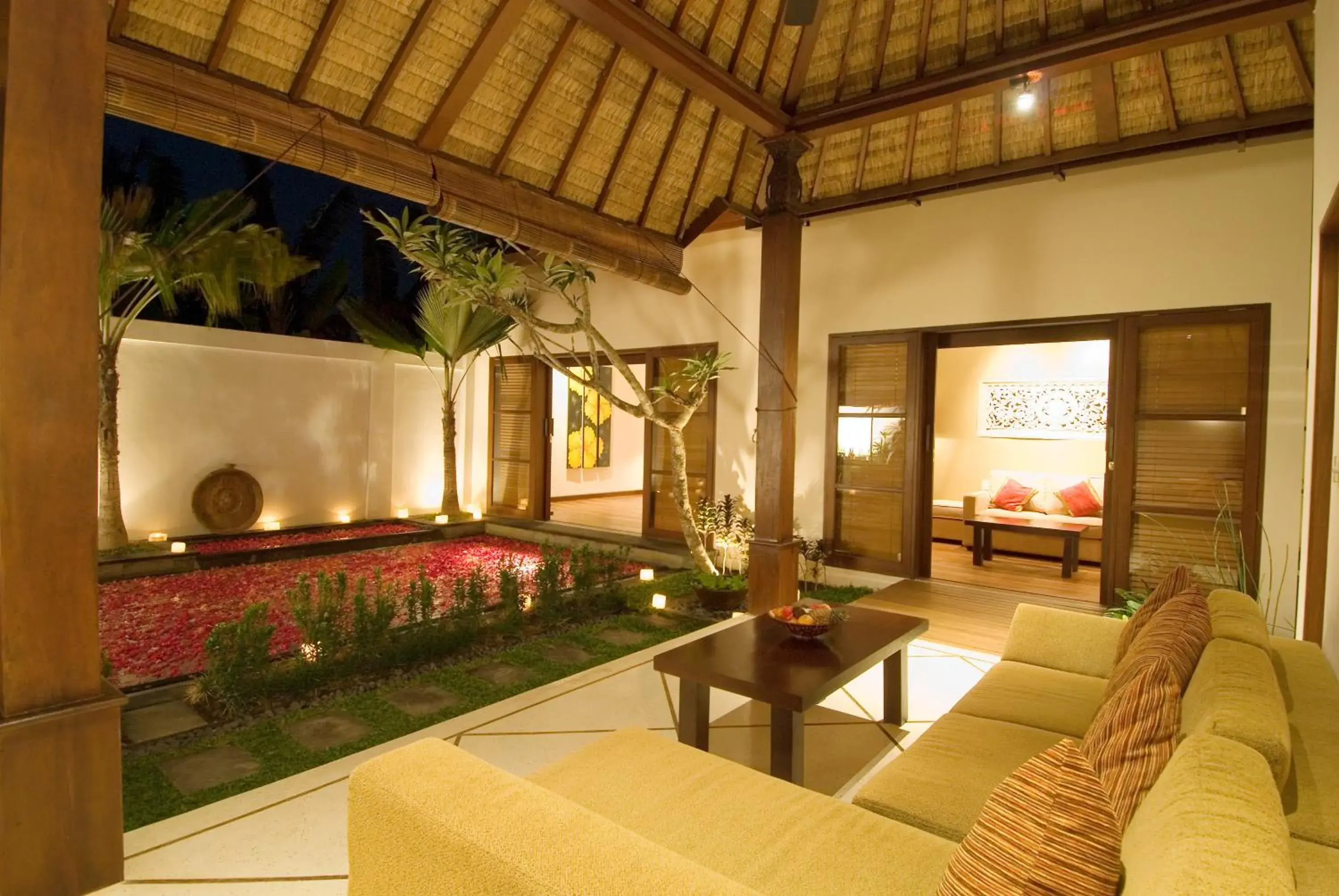 Living room, Swimming Pool in Ellora Villas