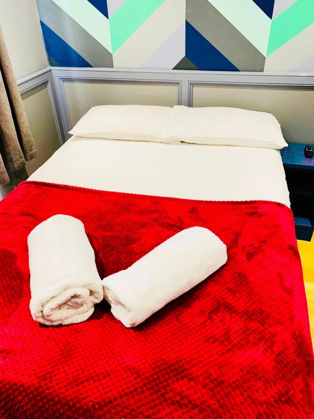 Bed in KX Rooms Kings Cross