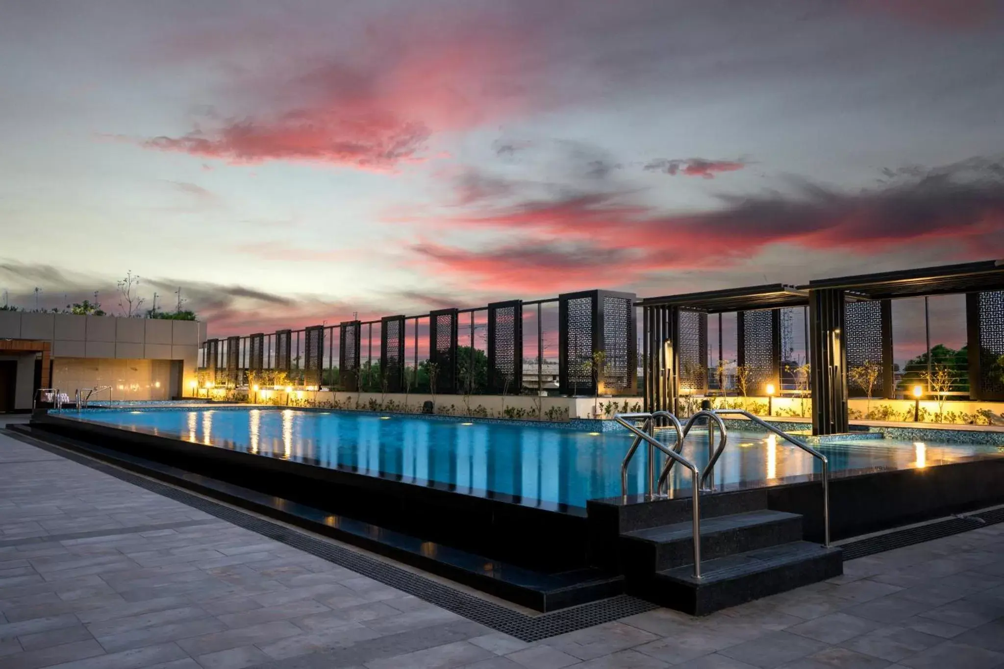 Swimming Pool in Holiday Inn Lucknow Airport, an IHG Hotel