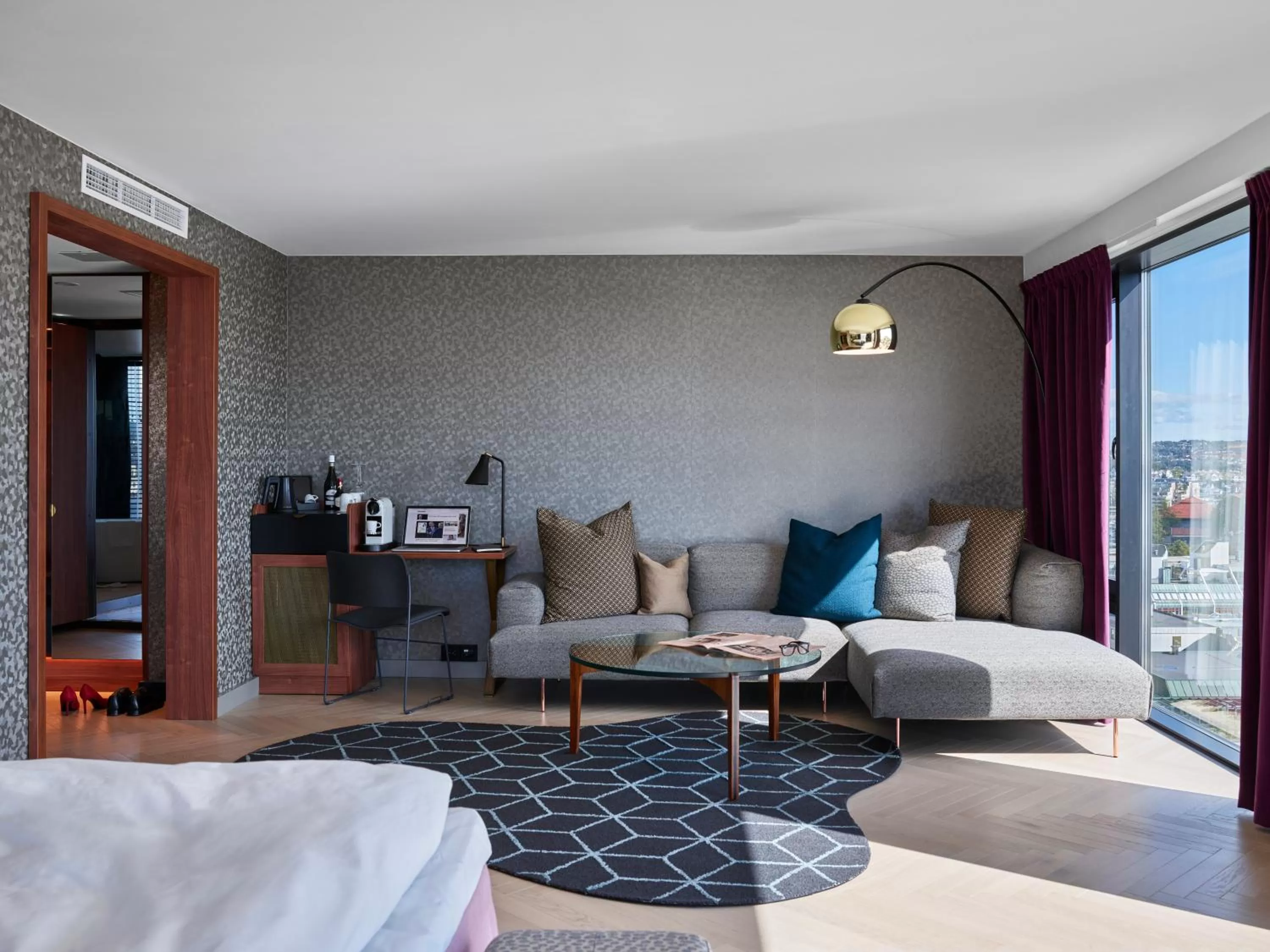 Seating area in Radisson Blu Caledonien Hotel, Kristiansand