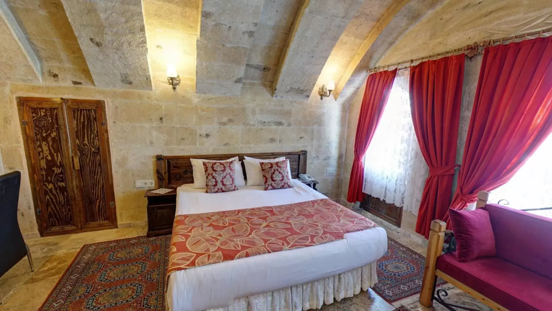 Bedroom, Bed in Roc Of Cappadocia Bedroom, Bed in Roc Of Cappadocia