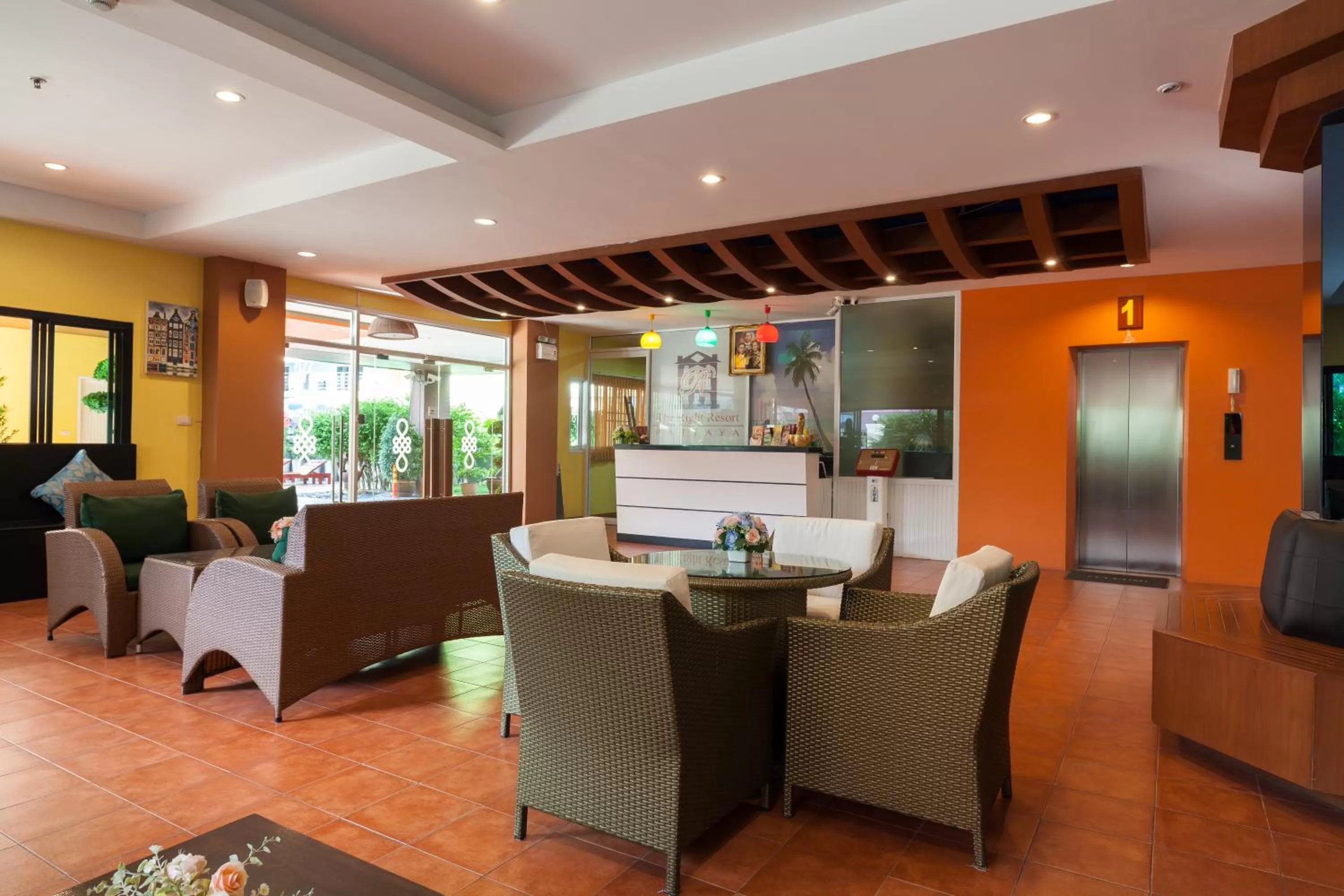 Lobby or reception in The Right Resort