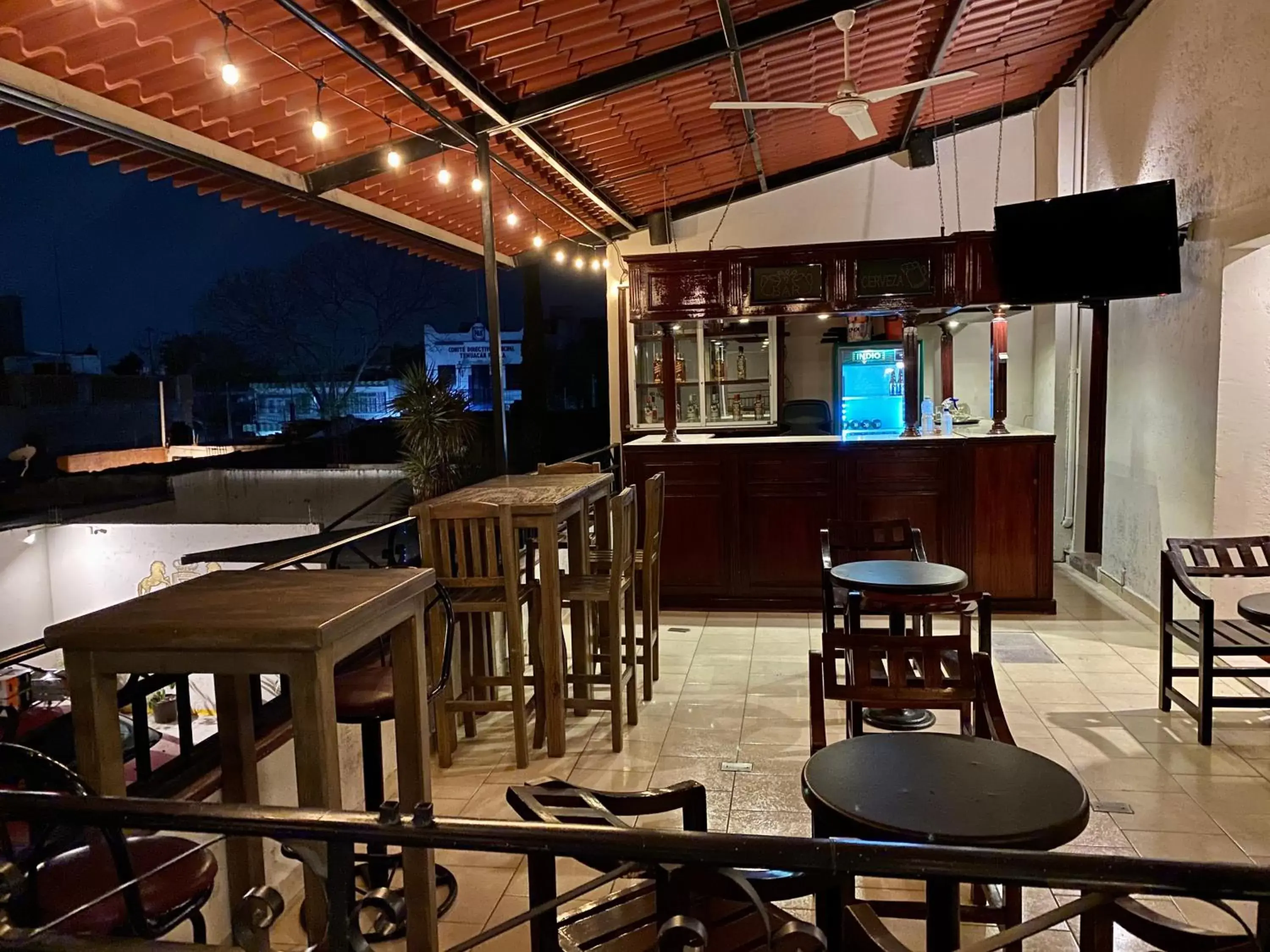 Balcony/Terrace, Lounge/Bar in Hotel Boutique Tehuacan