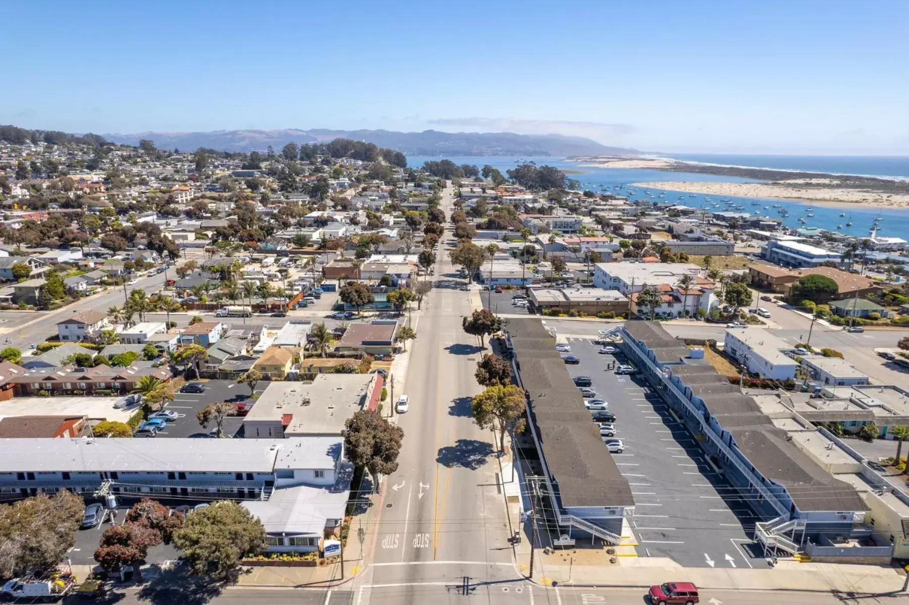 Bird's-eye View in Harbor House Inn