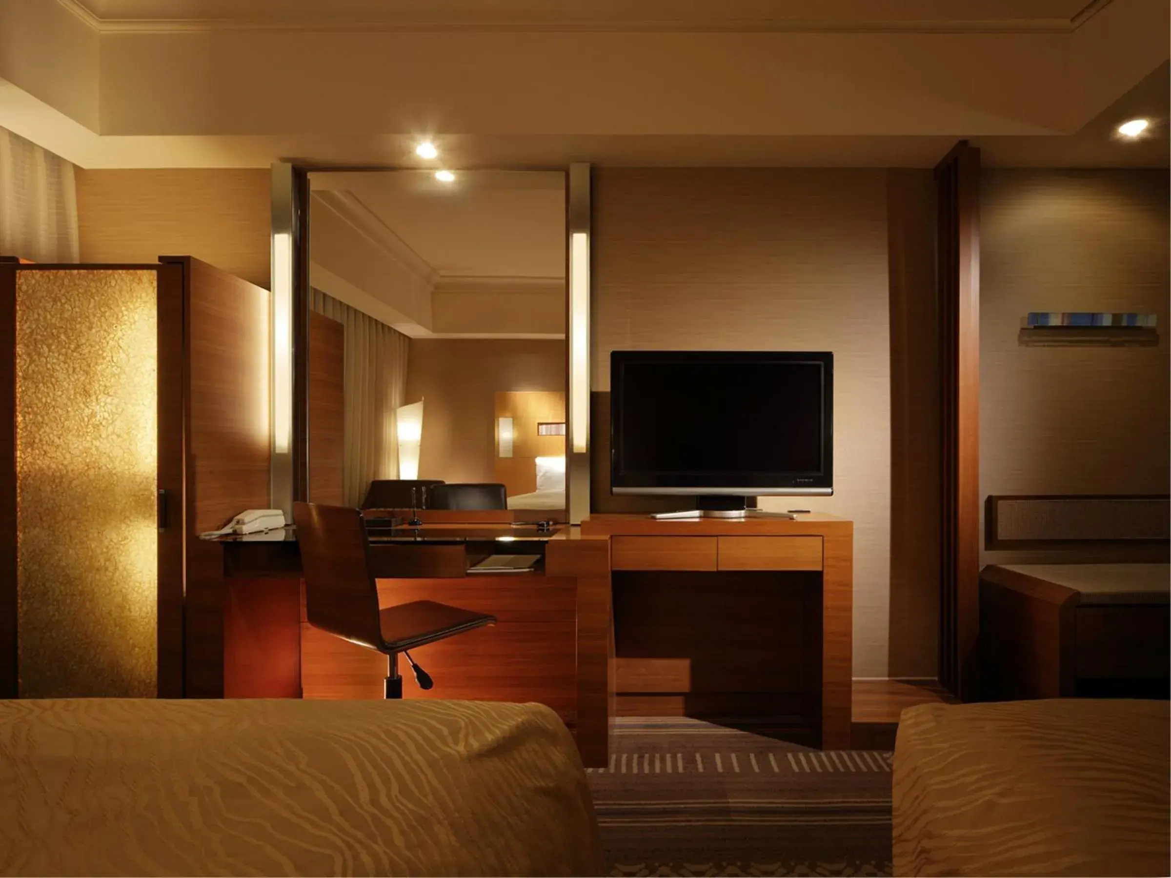 Photo of the whole room, TV/Entertainment Center in Hotel Okura Fukuoka