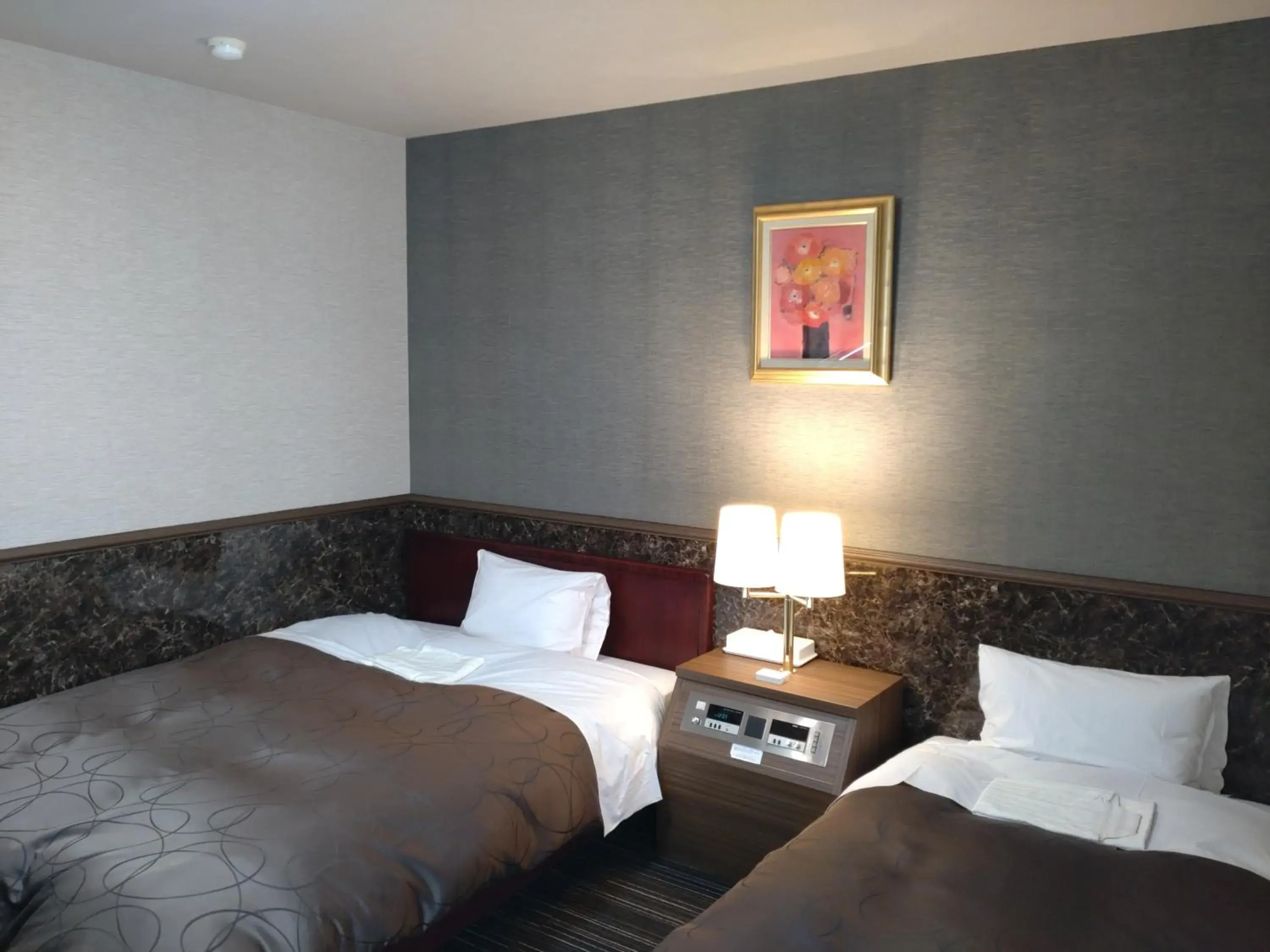 Photo of the whole room, Bed in Kitami Towa Hotel