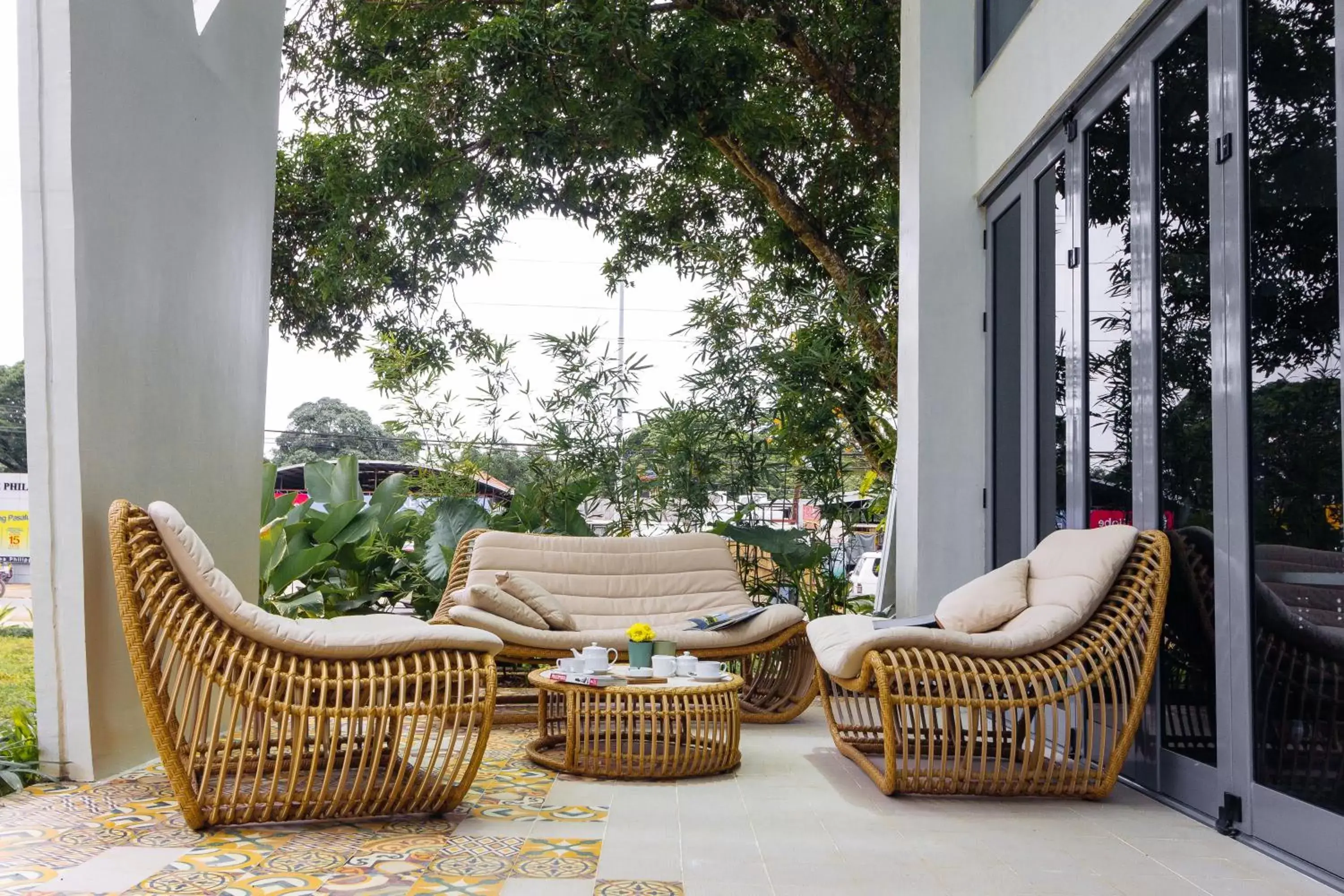 Patio, Seating Area in Canvas Boutique Hotel