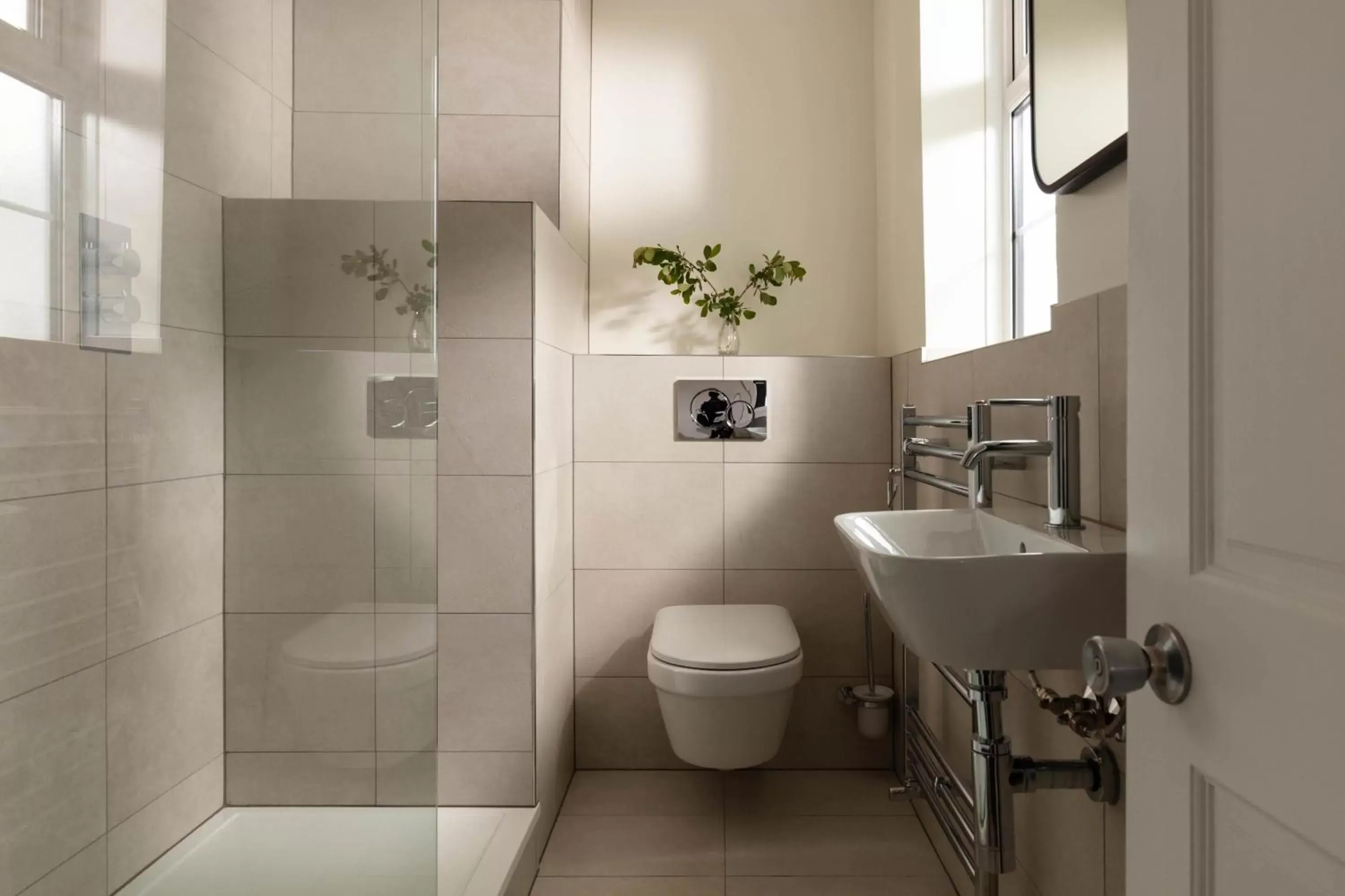 Bathroom in St Michaels Resort, Falmouth Bathroom in St Michaels Resort, Falmouth