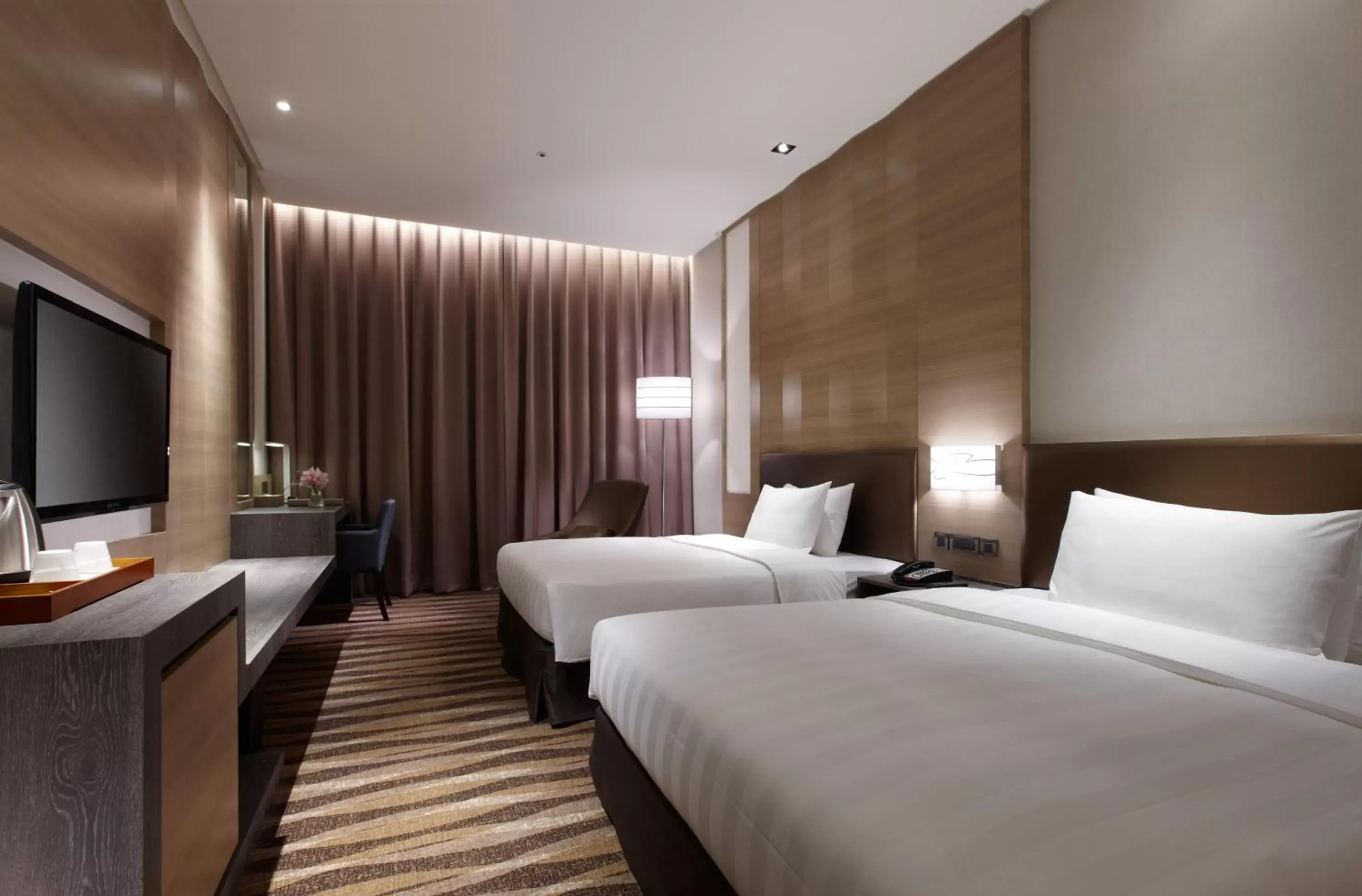 Photo of the whole room, Bed in City Suites - Kaohsiung Chenai Photo of the whole room, Bed in City Suites - Kaohsiung Chenai