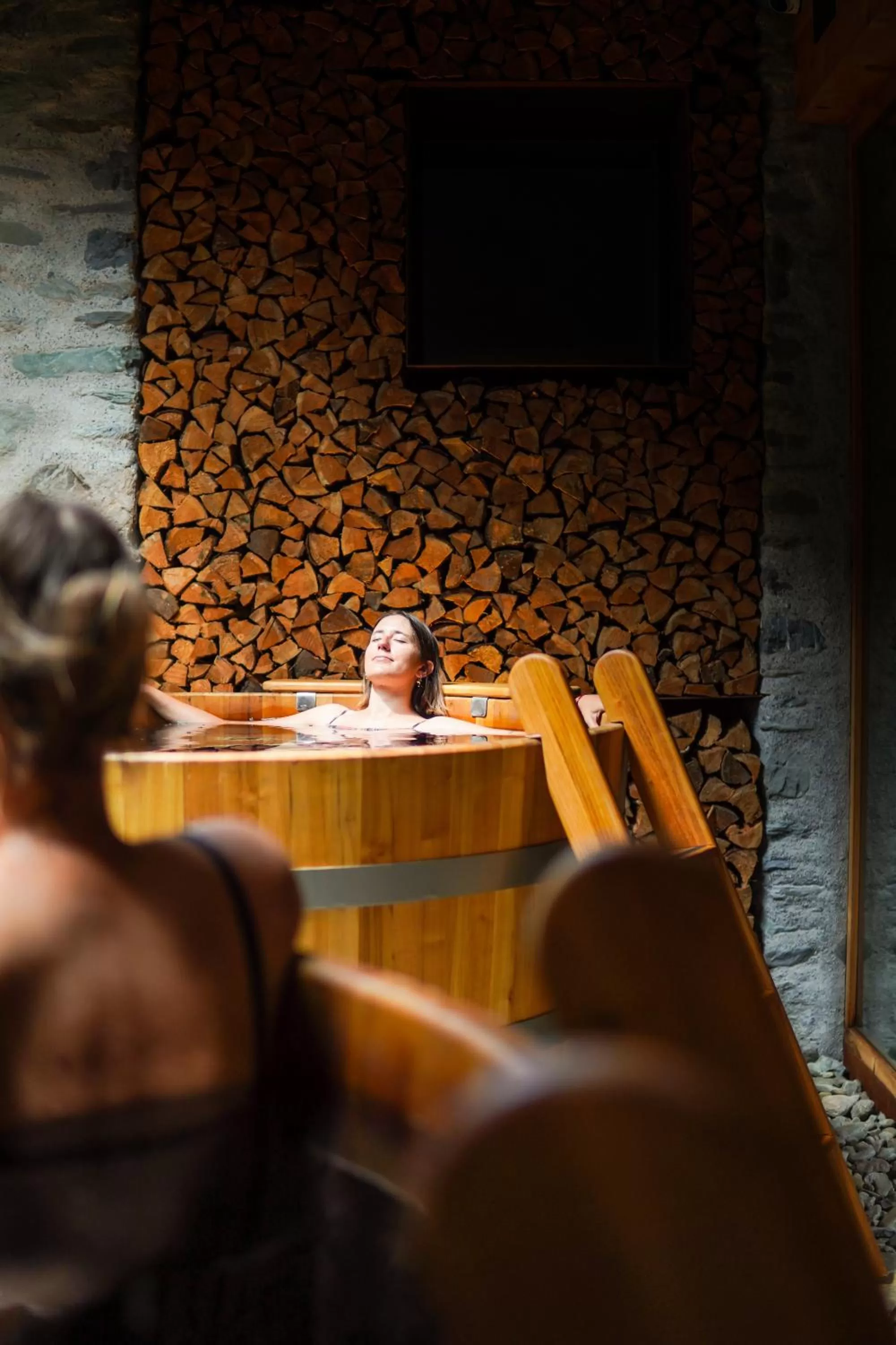 Open Air Bath in La Genzianella Bormio
