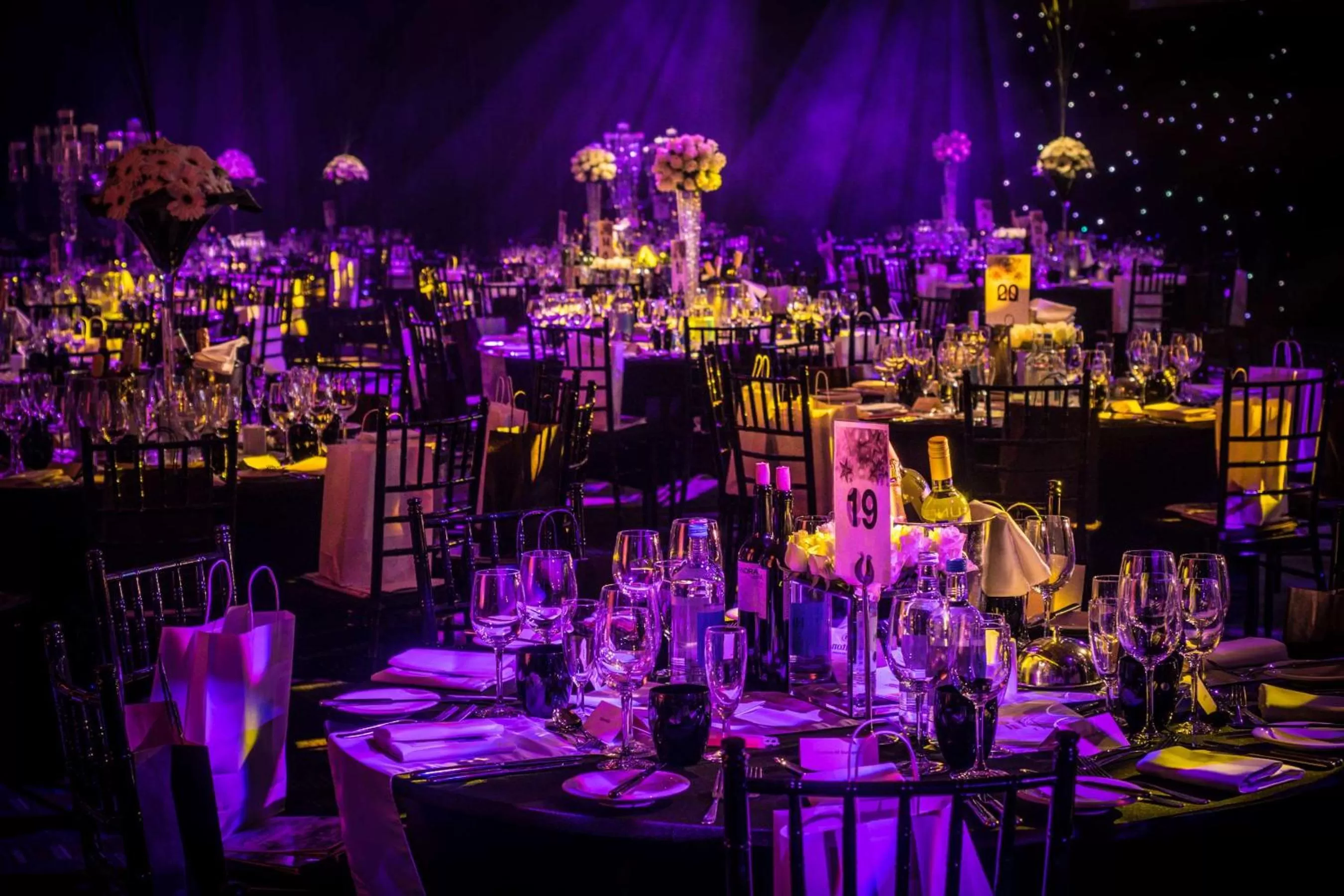 Dining area in Hilton Manchester Deansgate