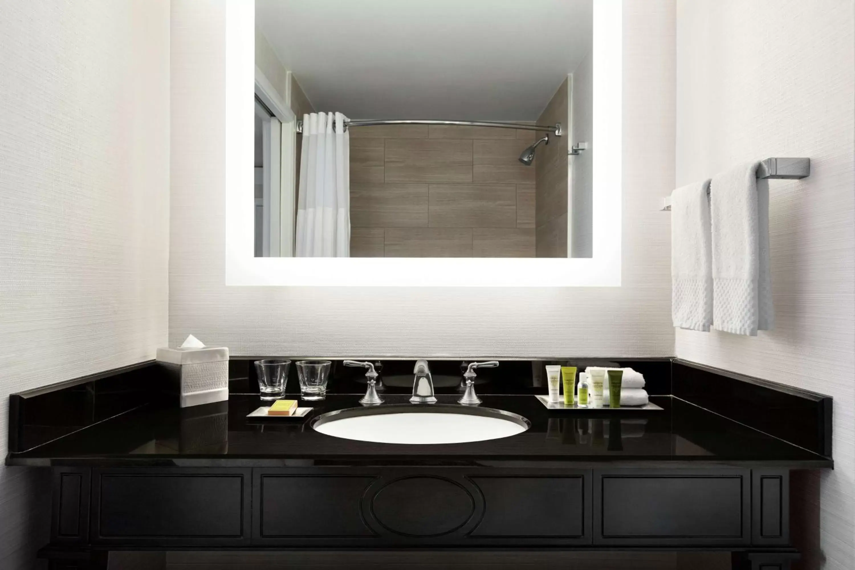 Double Room with Two Double Beds - Hearing Accessible in Hilton New Orleans / St. Charles Avenue Double Room with Two Double Beds - Hearing Accessible in Hilton New Orleans / St. Charles Avenue