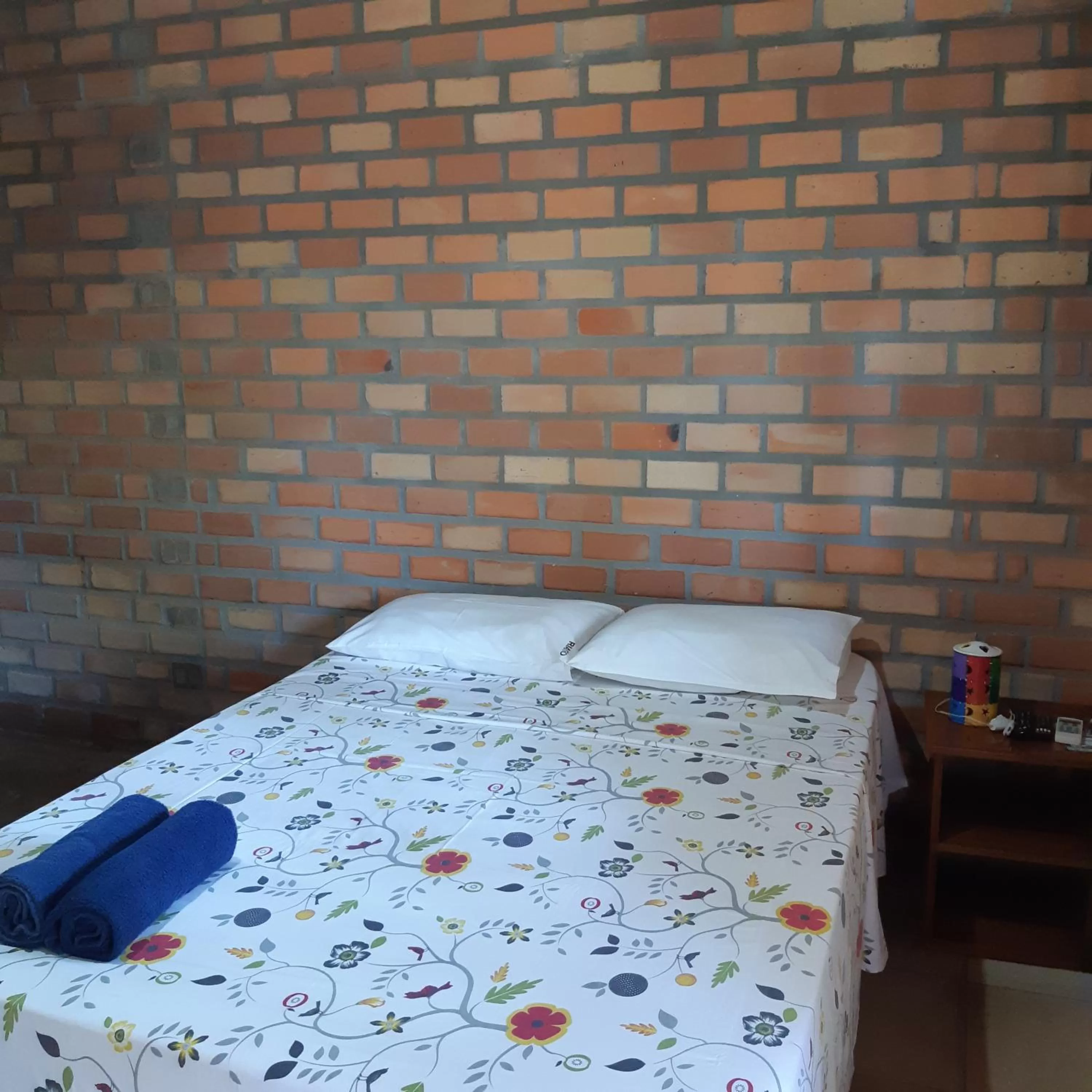 Bed in Pousada do Riacho