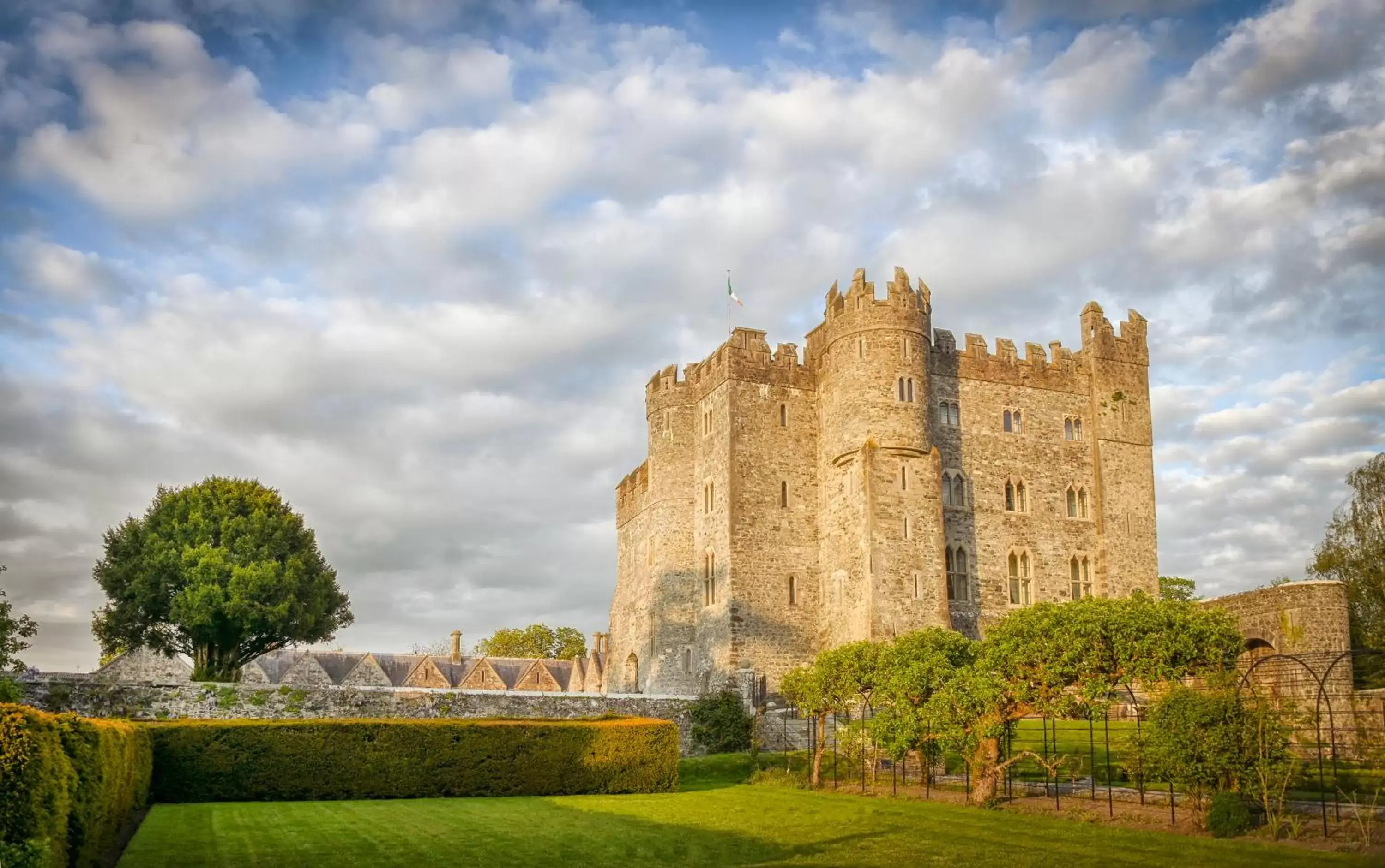 View (from property/room) in Kilkea Castle