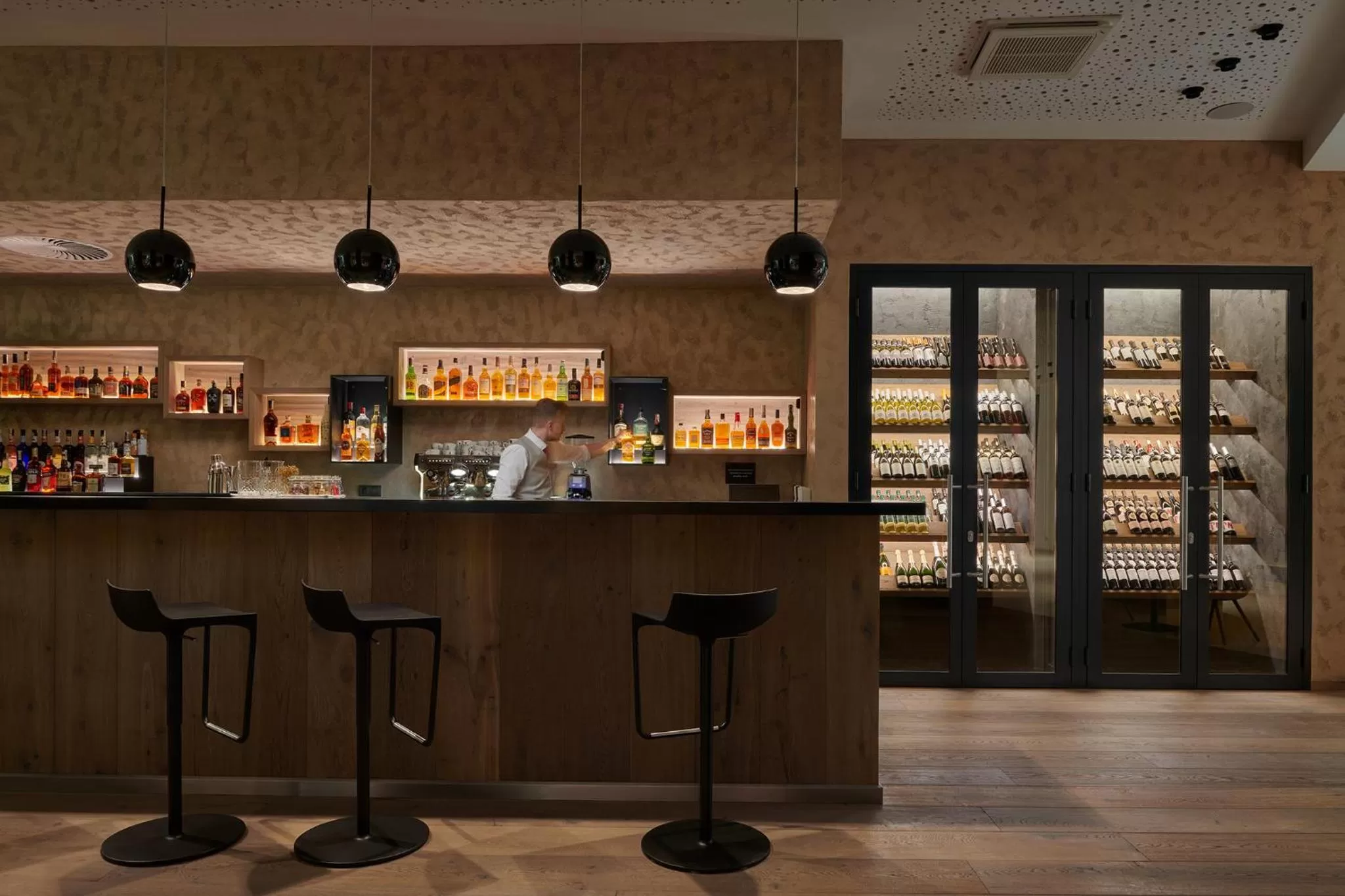 Staff in Hotel Passage