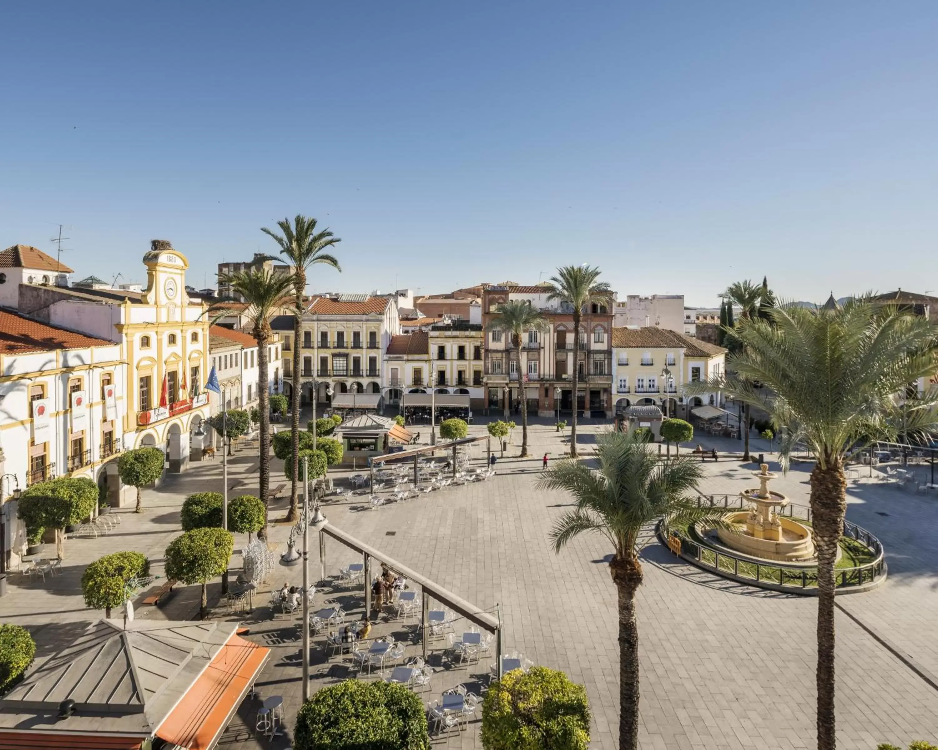 City view in Hotel Ilunion Mérida Palace