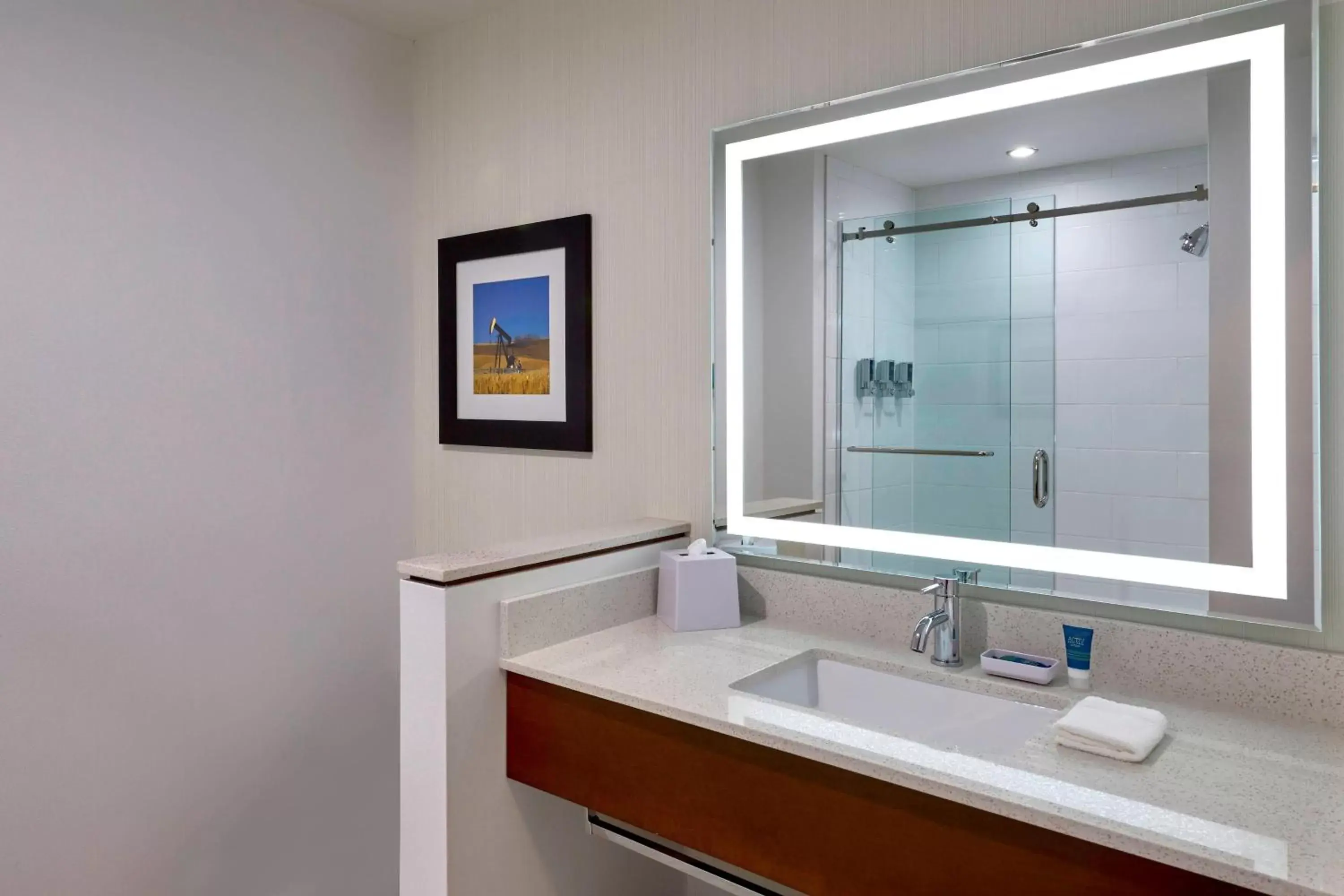 Bathroom in Four Points by Sheraton Sherwood Park