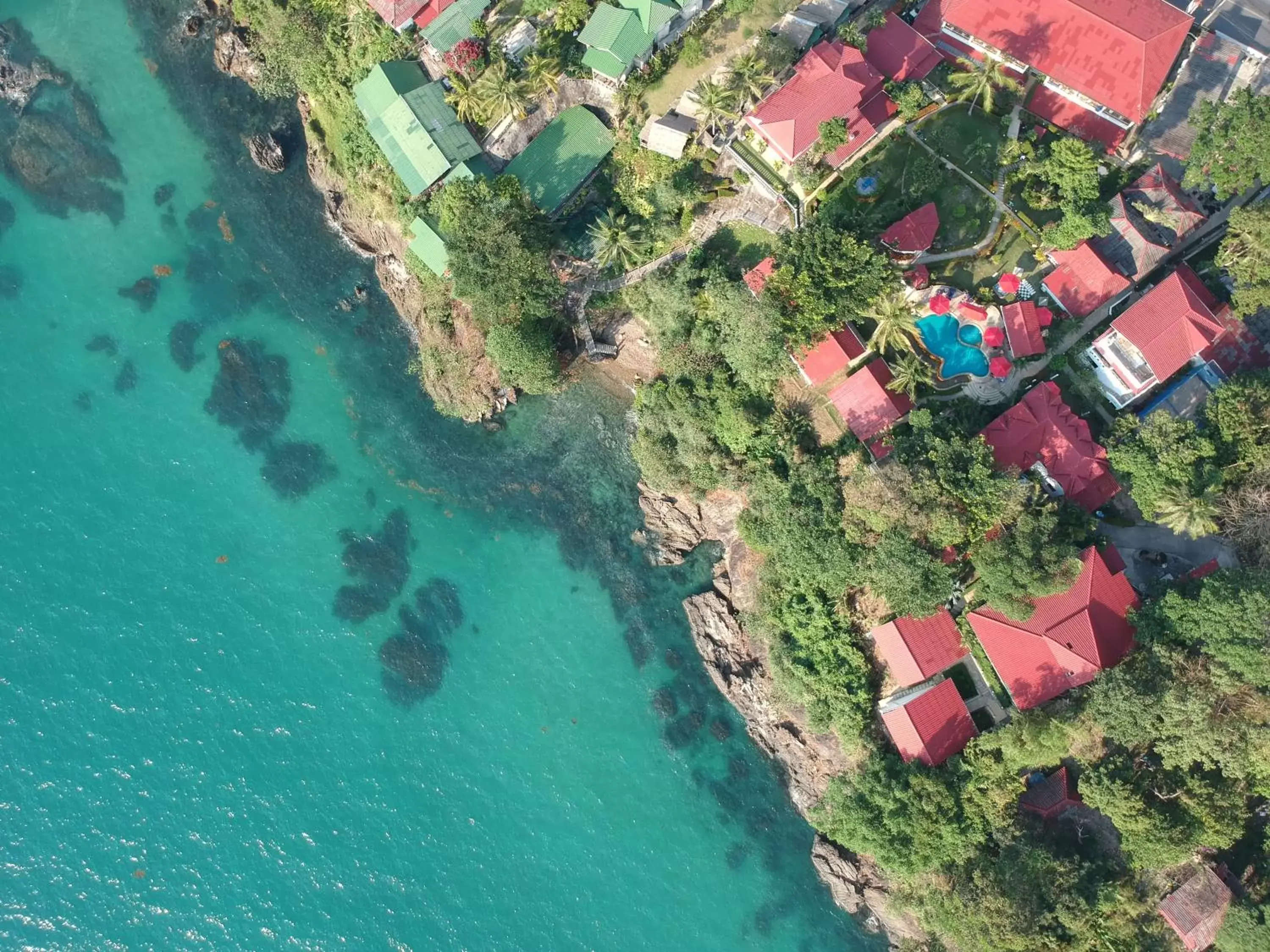 Bird's eye view in Top Resort Bird's eye view in Top Resort