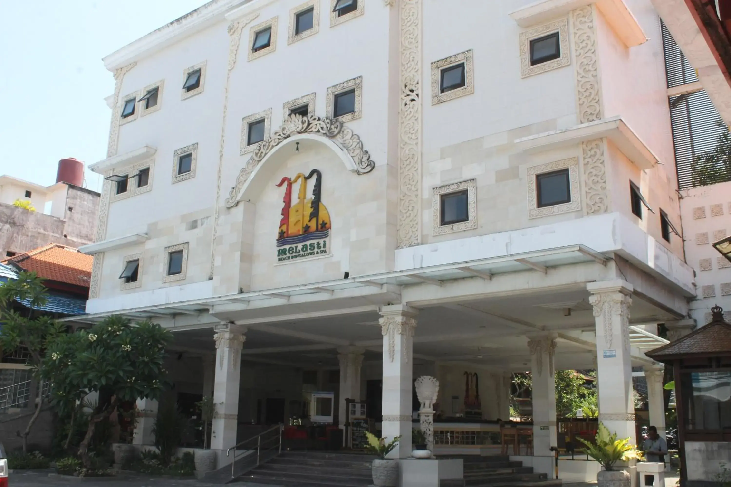 Facade/entrance, Property Building in Melasti Kuta Bungalows & Spa