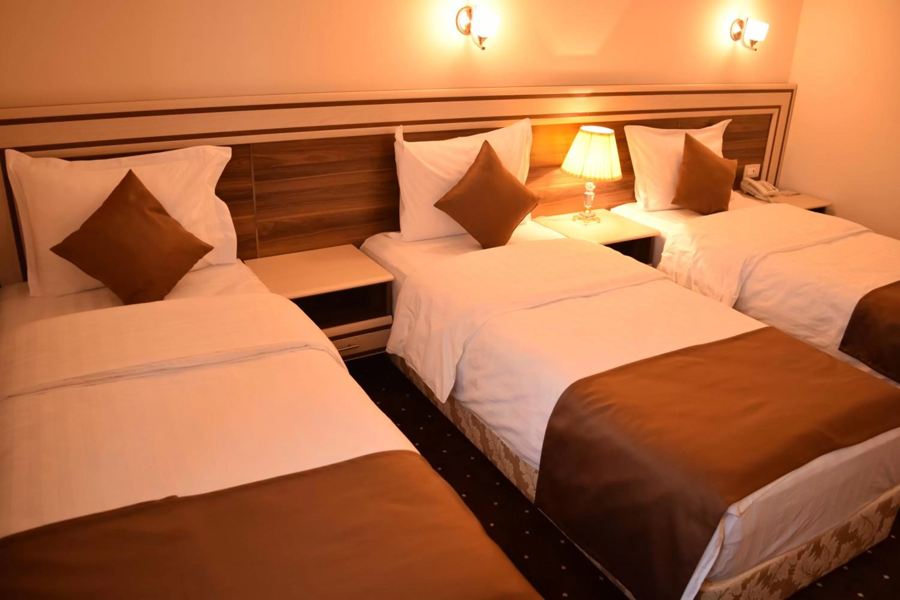 Bed in Artsakh Hotel