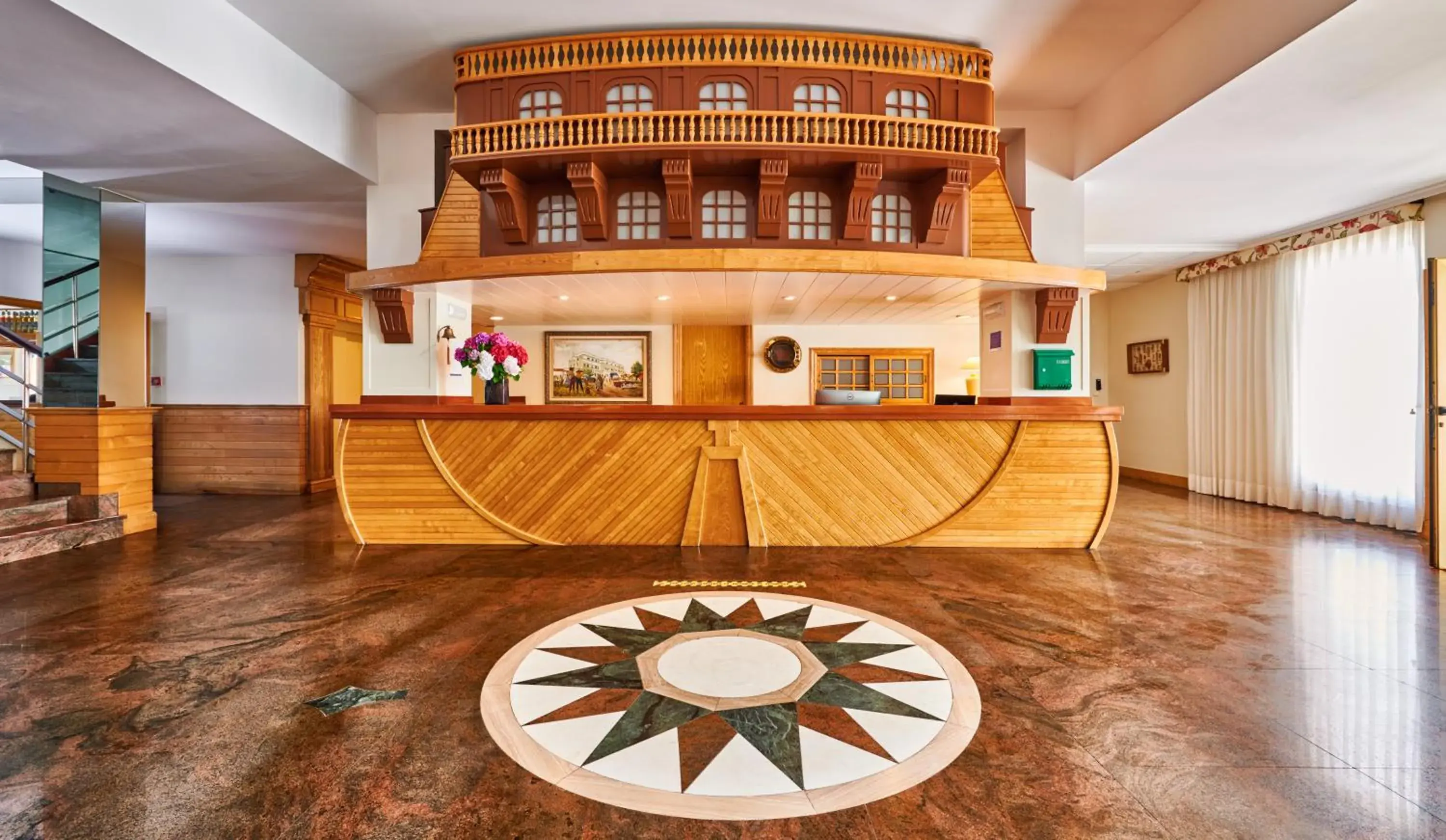 Lobby/Reception in Hotel Juan de la Cosa