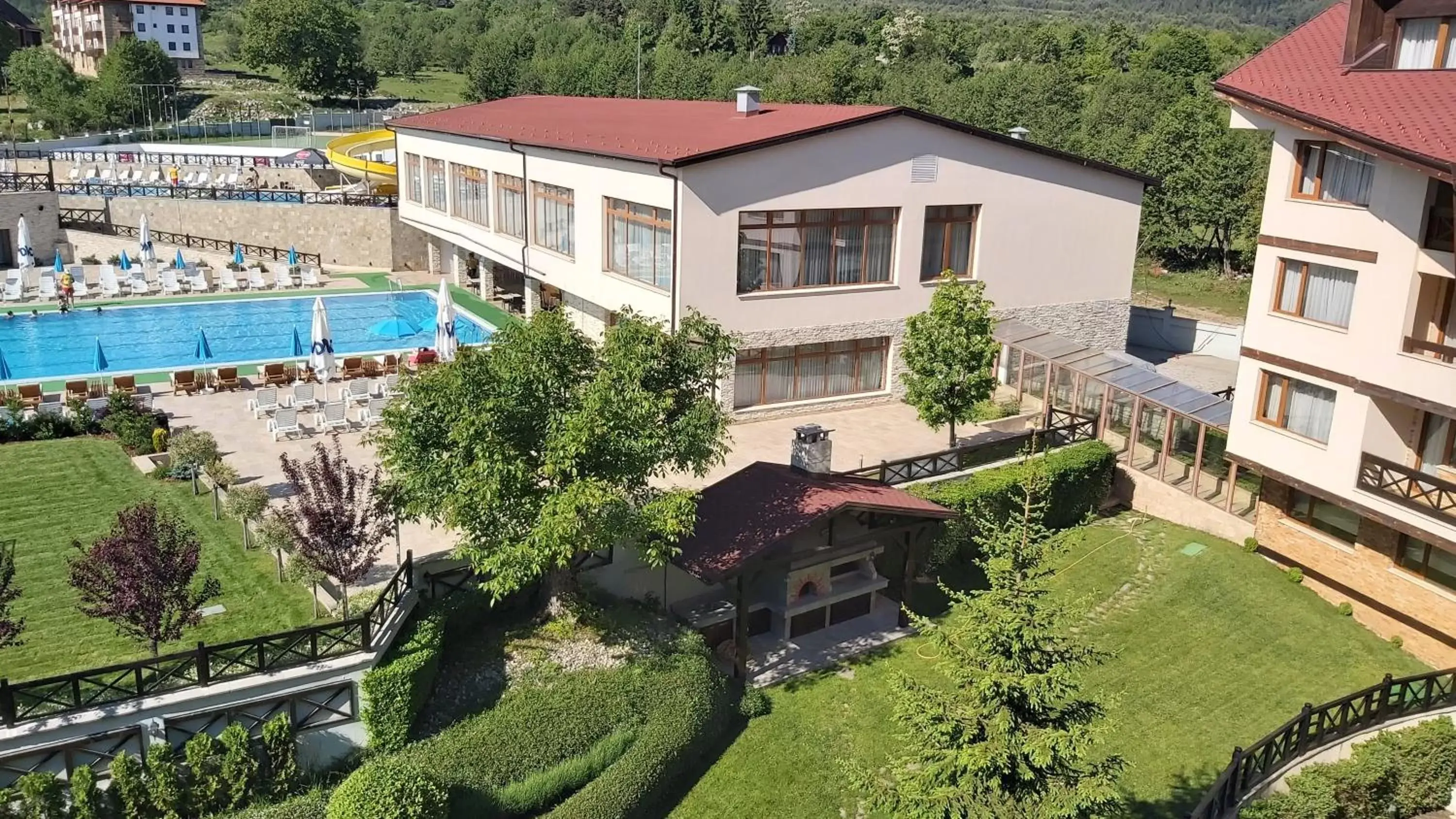 Garden, Bird's-eye View in Regnum Bansko Ski Hotel & SPA