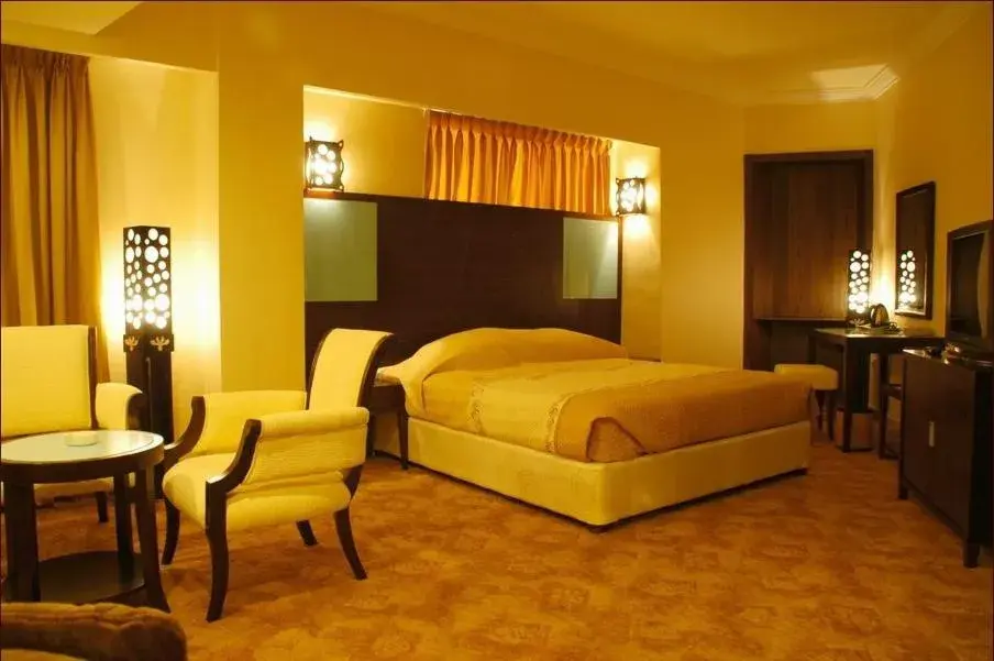 Photo of the whole room, Bed in Galaxy Hotel Amman