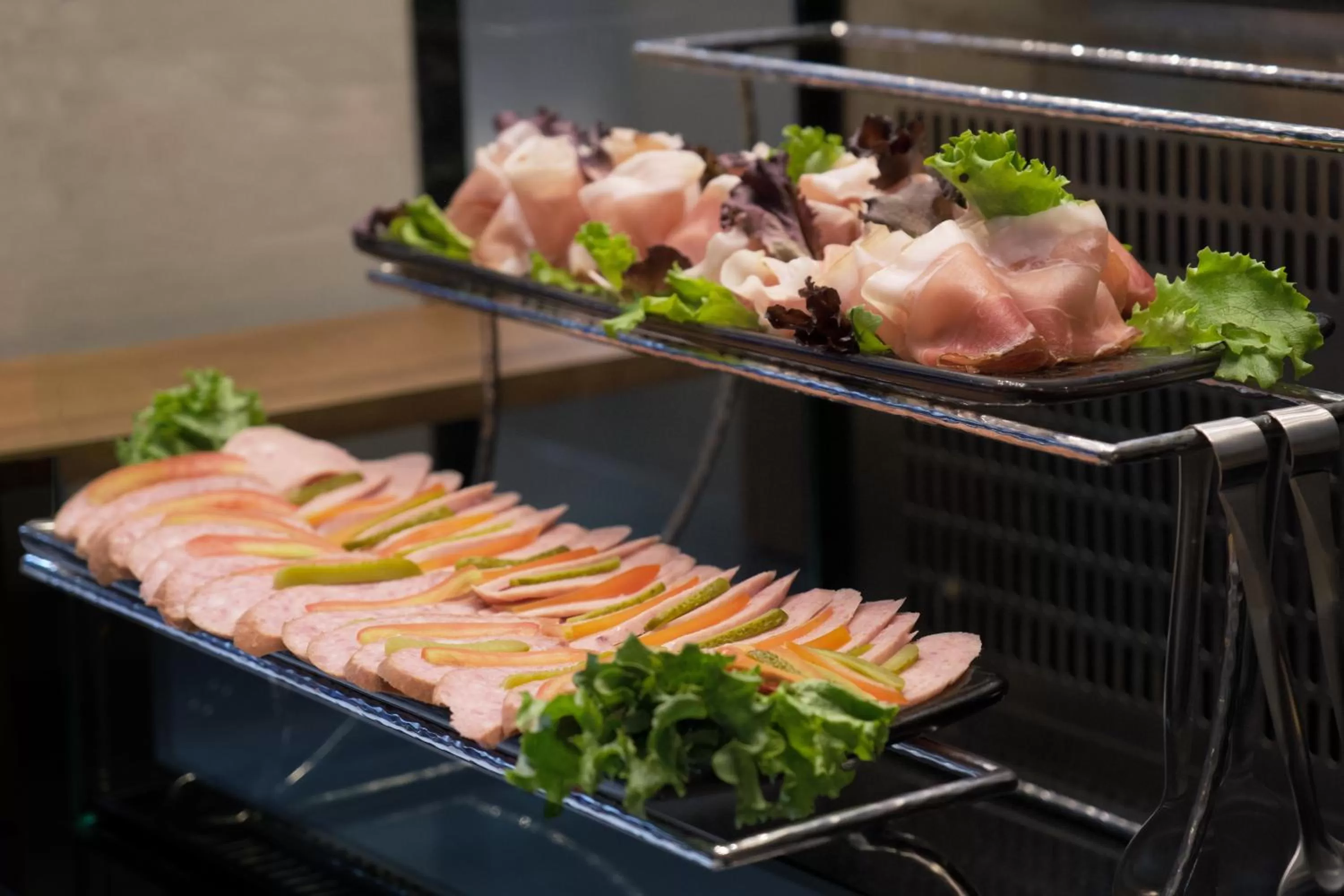 Buffet breakfast in K Hotel Douala